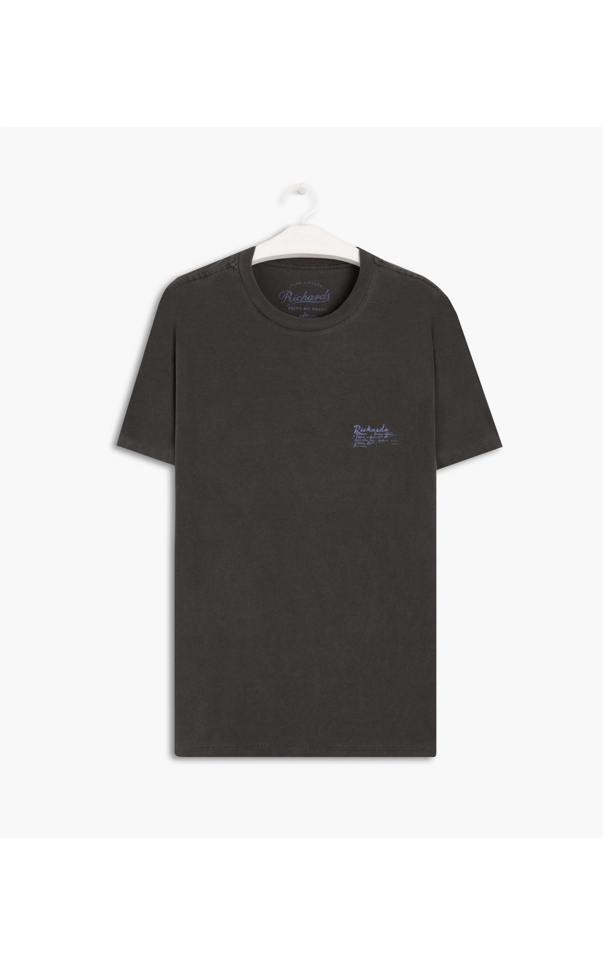T-Shirt Stone Gaivotas Charcoal