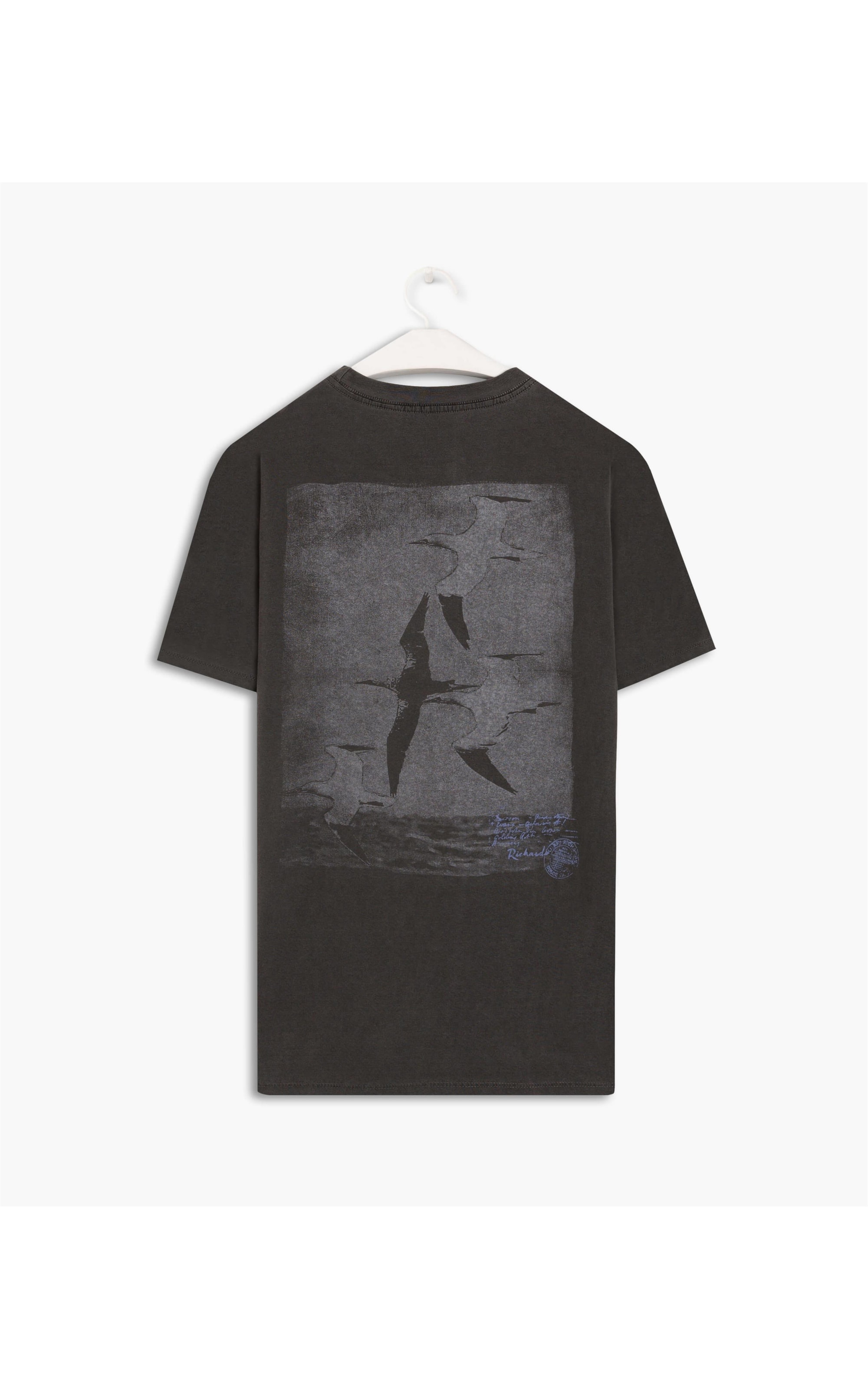T-Shirt Stone Gaivotas Charcoal