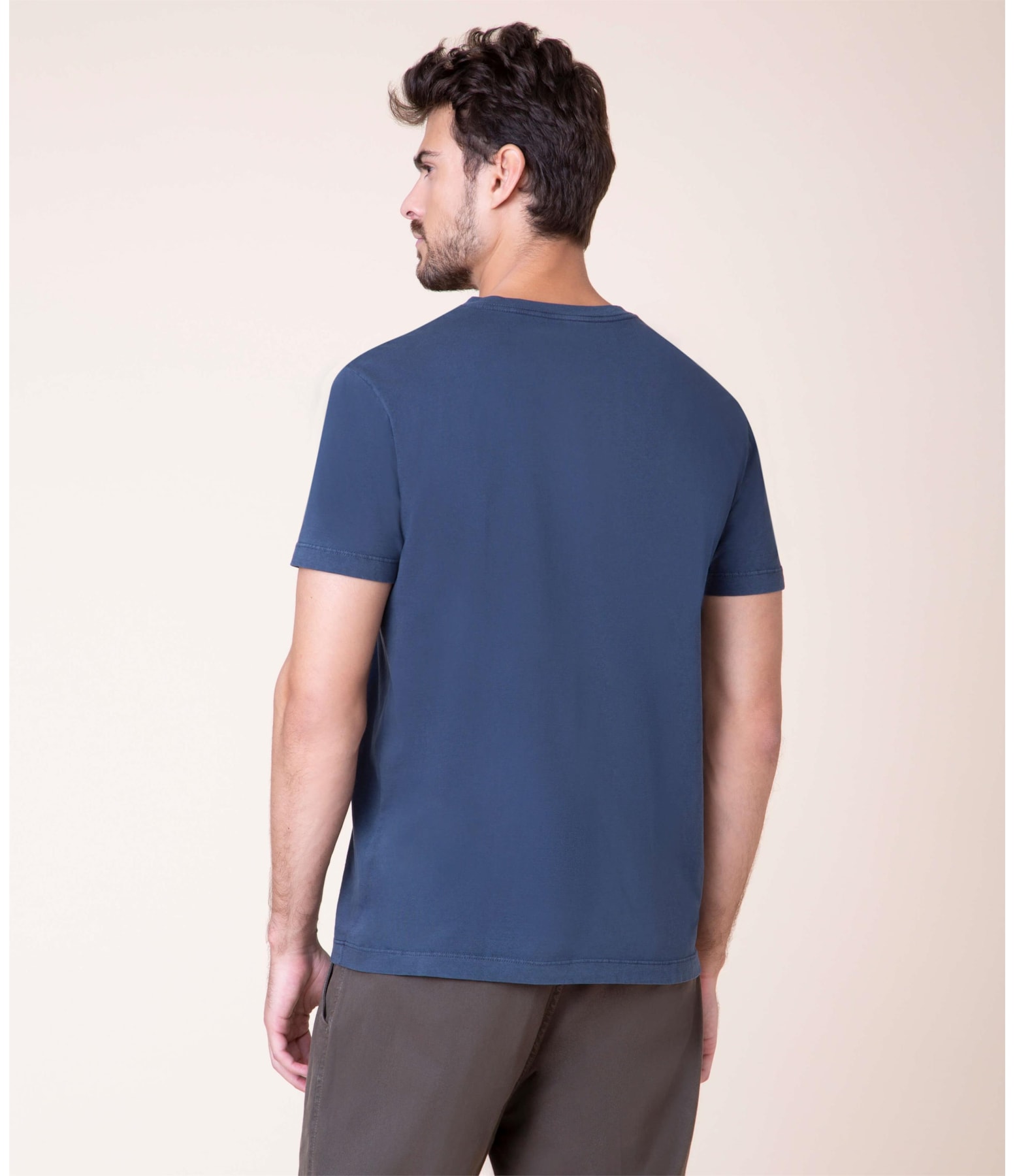 T-Shirt Stone Surf Trip Mc Dark Navy
