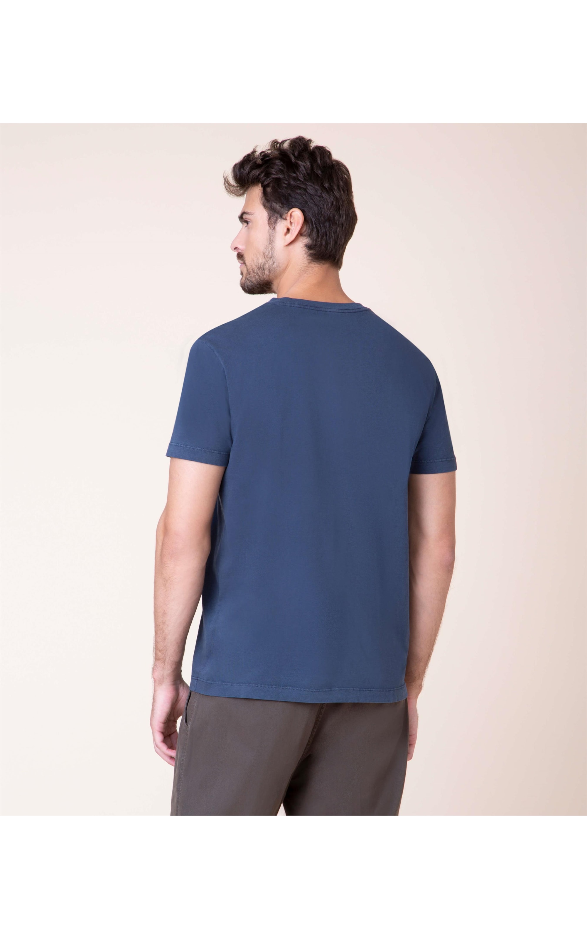 T-Shirt Stone Surf Trip Mc Dark Navy