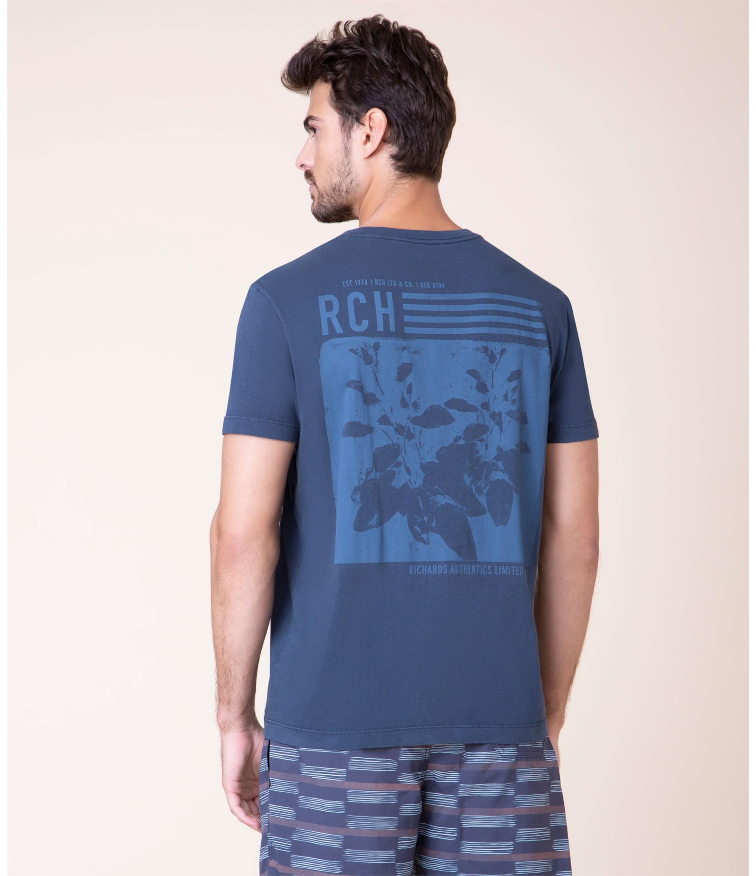 T-Shirt Stone Tech Rch Mc Dark Navy