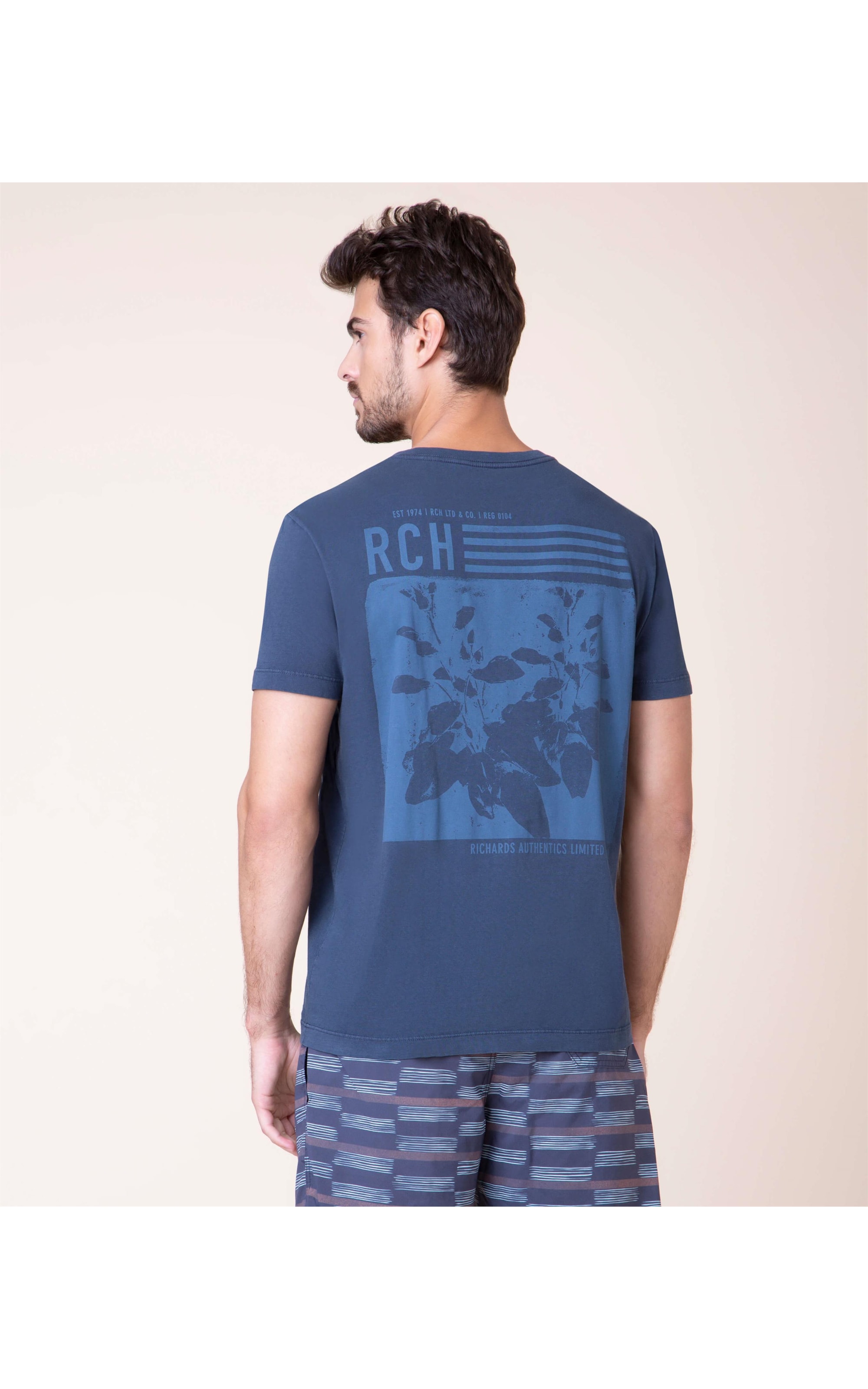 T-Shirt Stone Tech Rch Mc Dark Navy