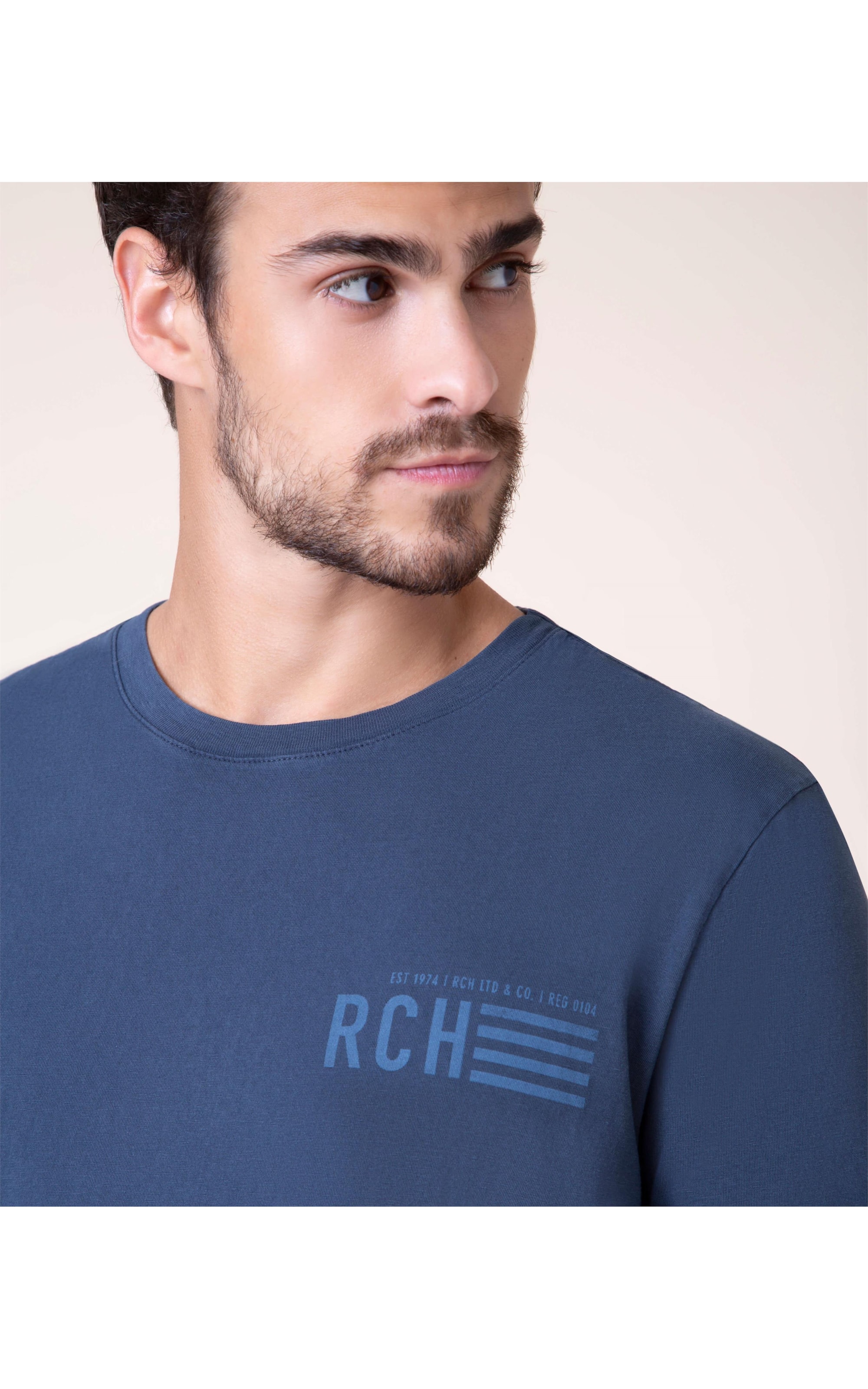 T-Shirt Stone Tech Rch Mc Dark Navy