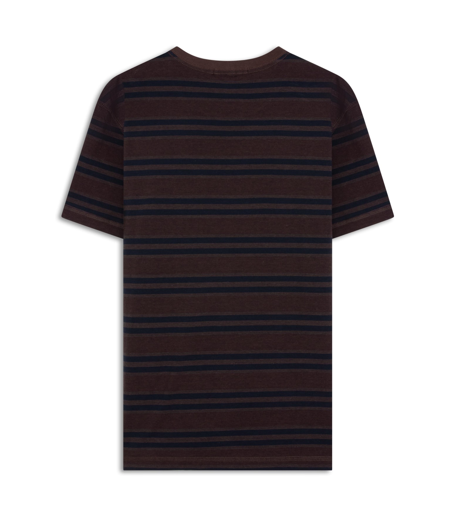 T-Shirt Striped Valiente Dark Wine