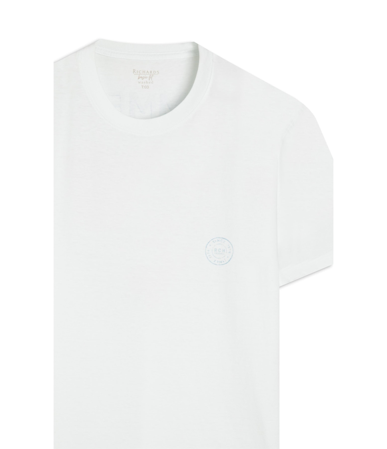 T-Shirt Summer Trip Washed Mc Bf Branco