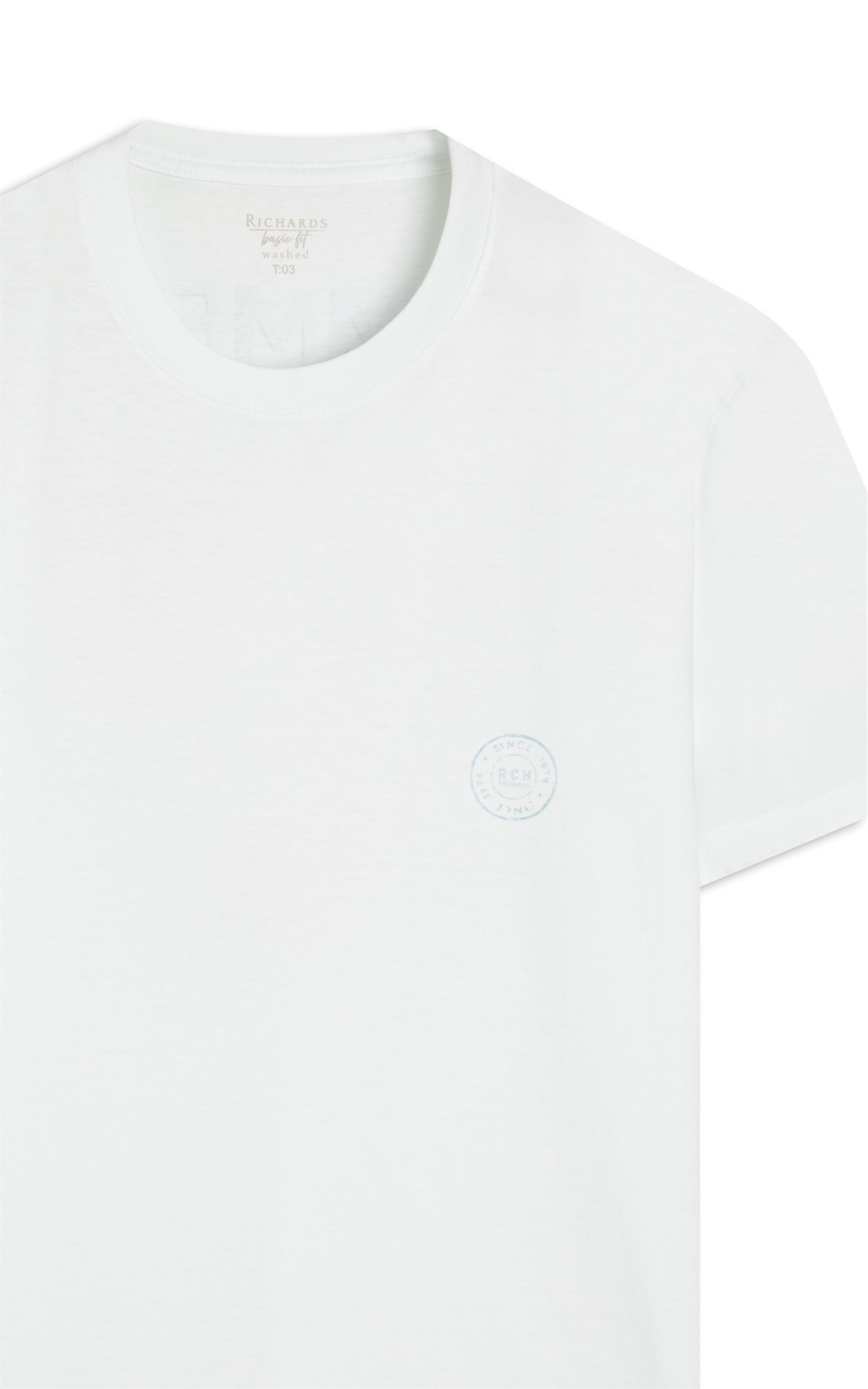 T-Shirt Summer Trip Washed Mc Bf Branco