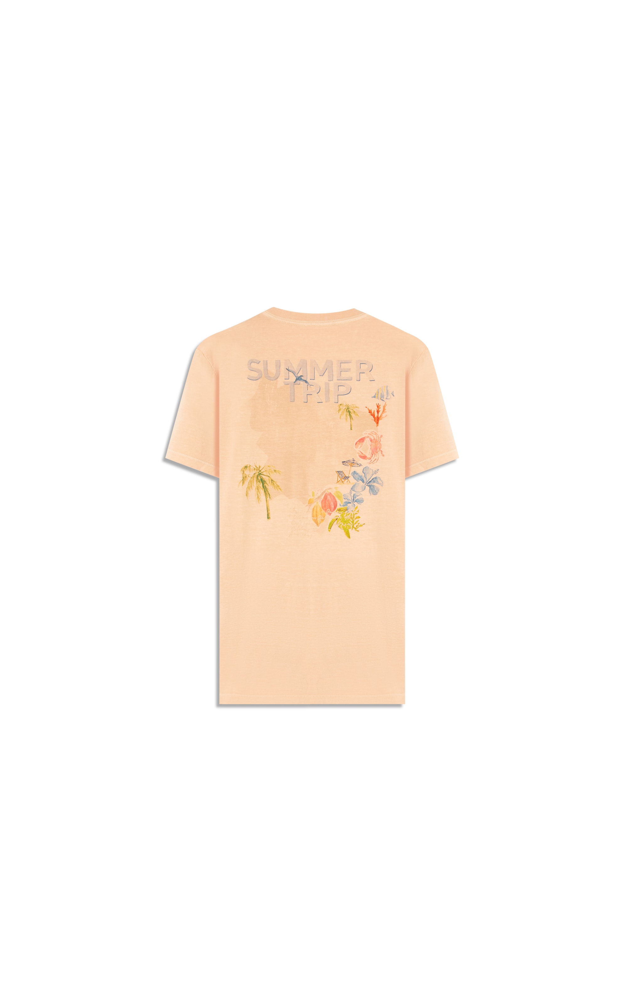 T-Shirt Summer Trip Washed Mc Bf Pessego
