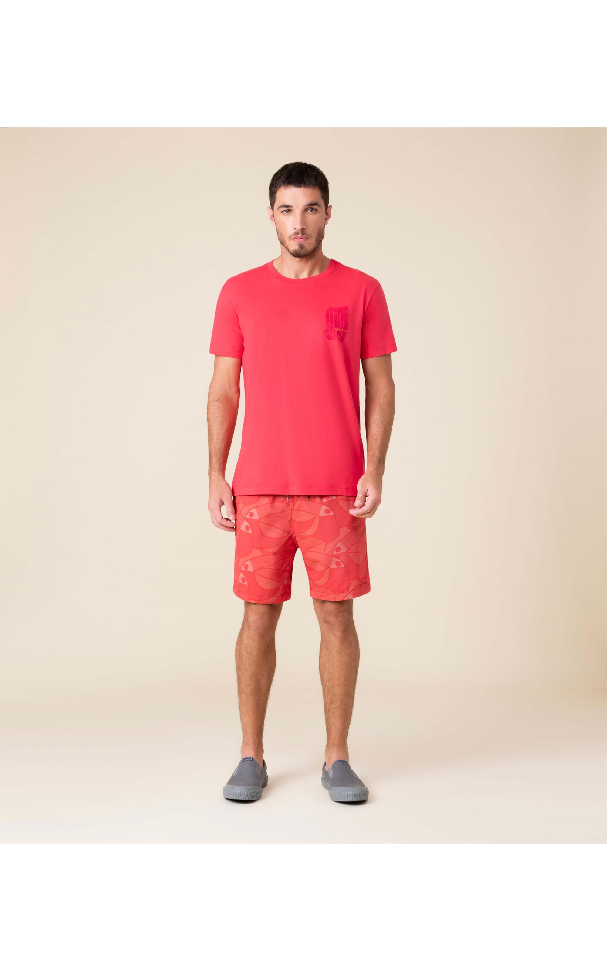 T-Shirt Surf Life Cereja