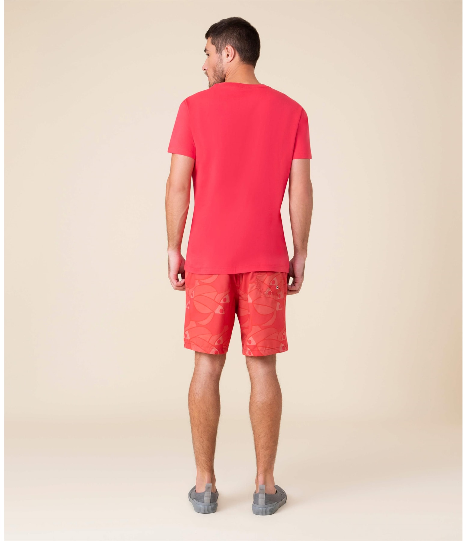 T-Shirt Surf Life Cereja