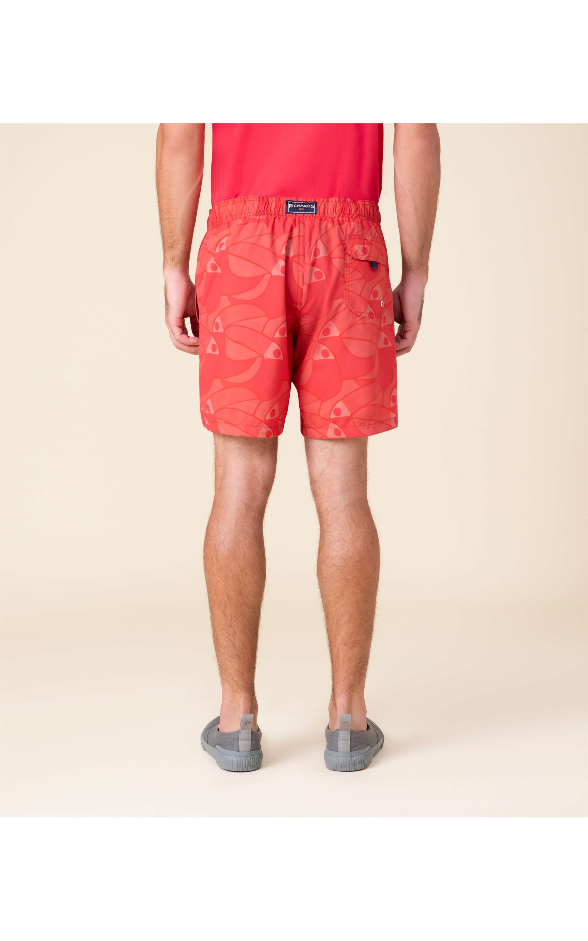 T-Shirt Surf Life Cereja