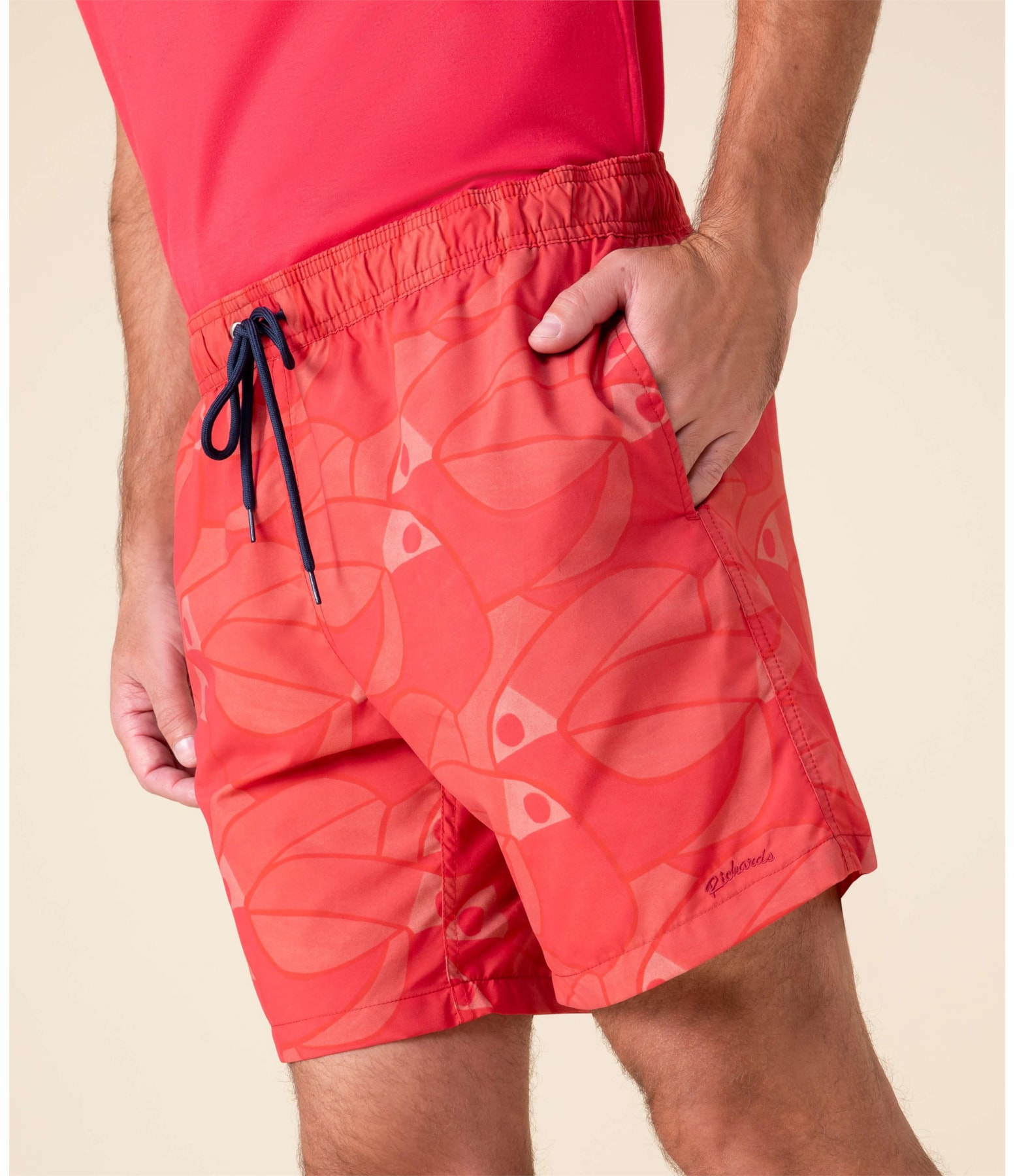 T-Shirt Surf Life Cereja