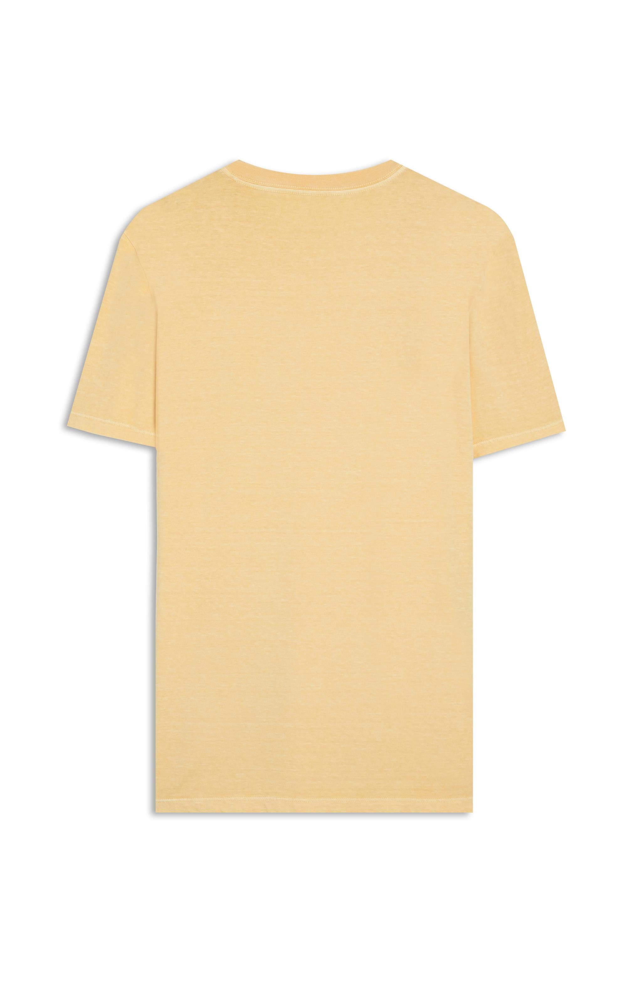 T-Shirt Surfing Team Washed Mc Bf Amarelo