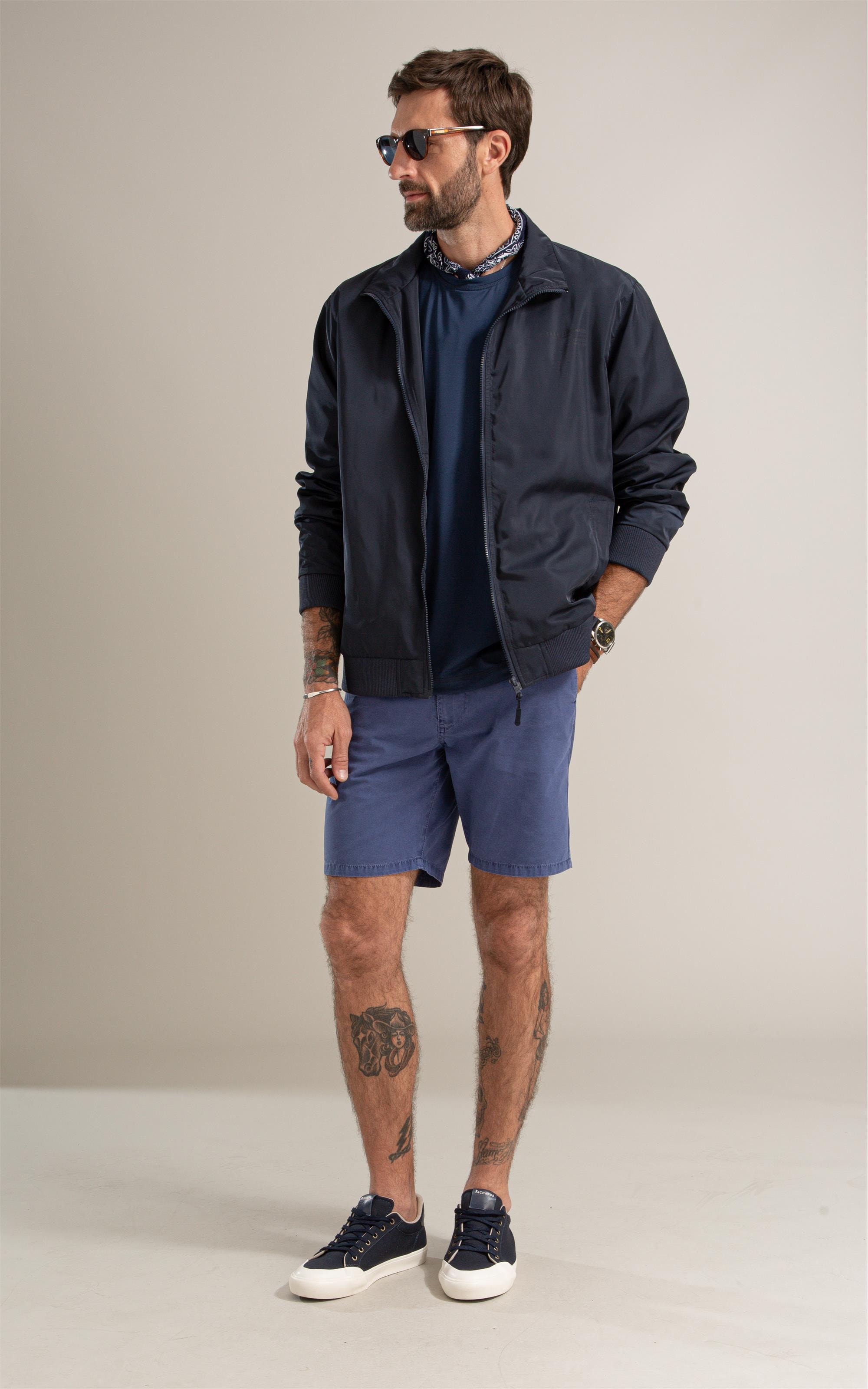 T-Shirt Tech Malha Giant Bf Marinho