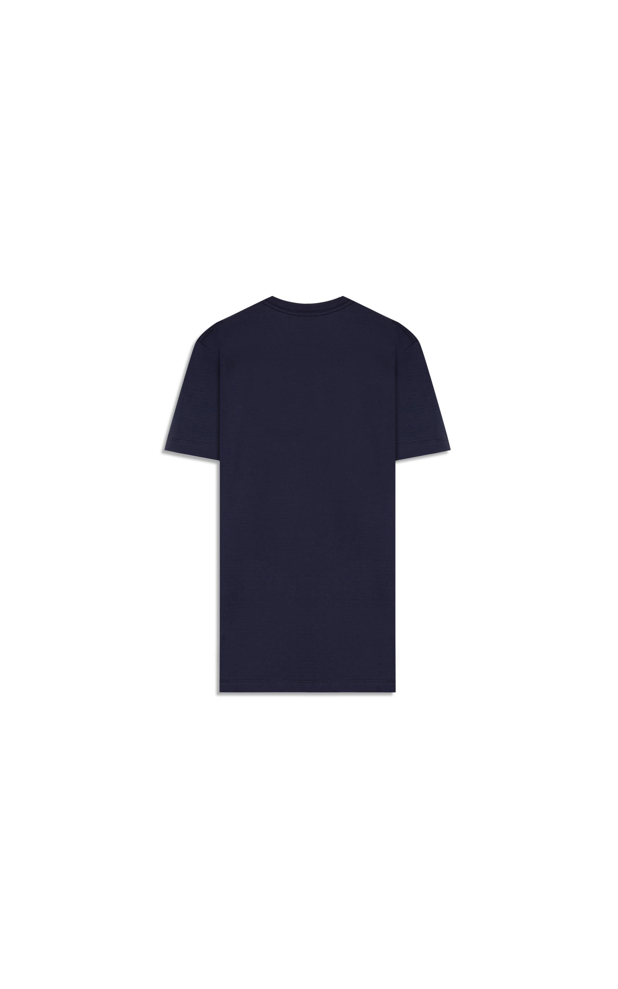 T-Shirt Textura Mock Dark Navy