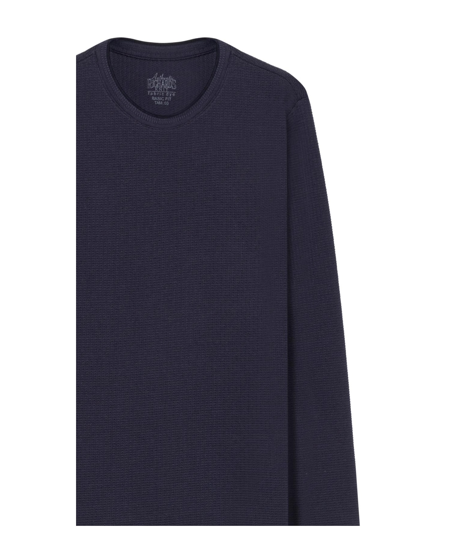 T-Shirt Tricot Abracei Ml Dark Navy