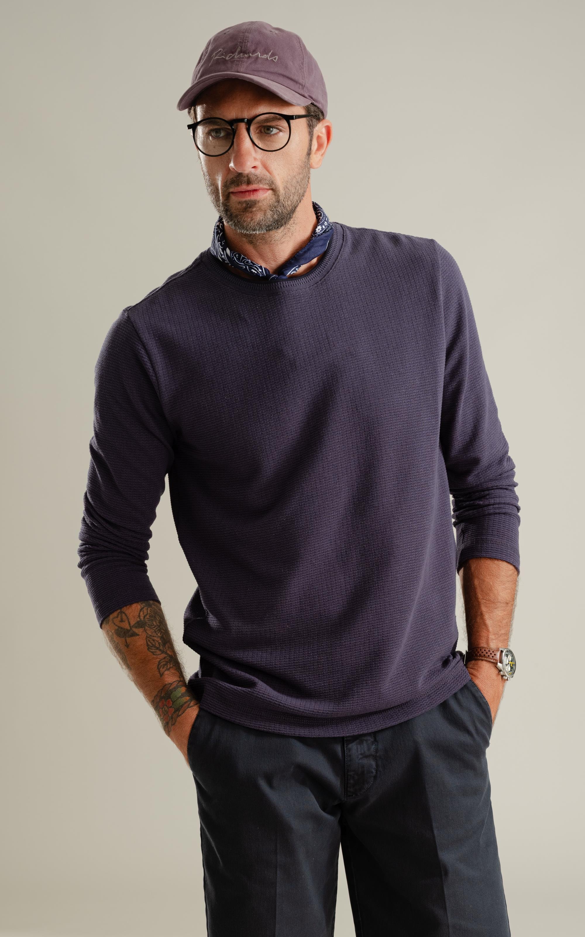 T-Shirt Tricot Abracei Ml Dark Navy