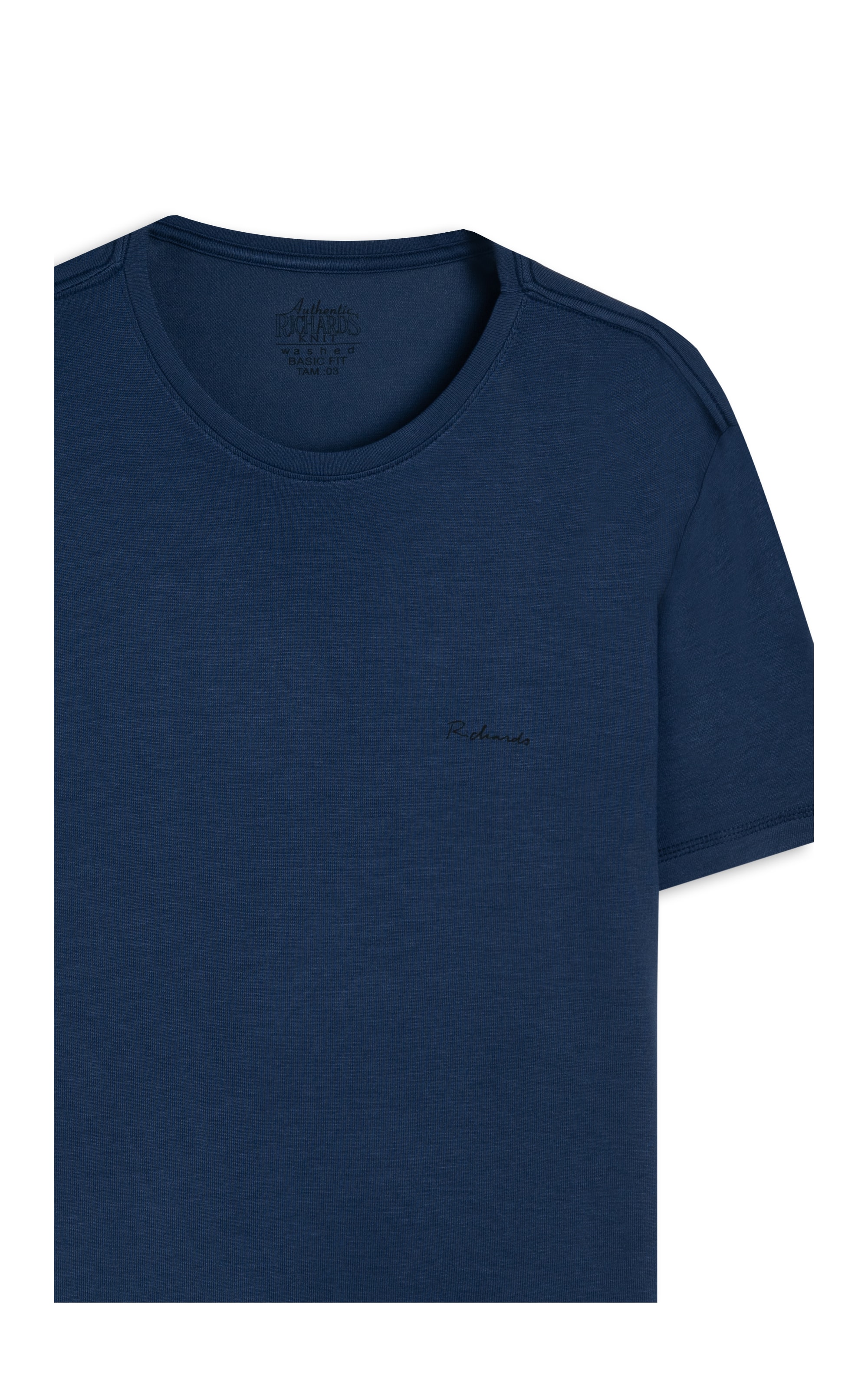 T-Shirt Tricot Mvs Mc Bf Dark Navy