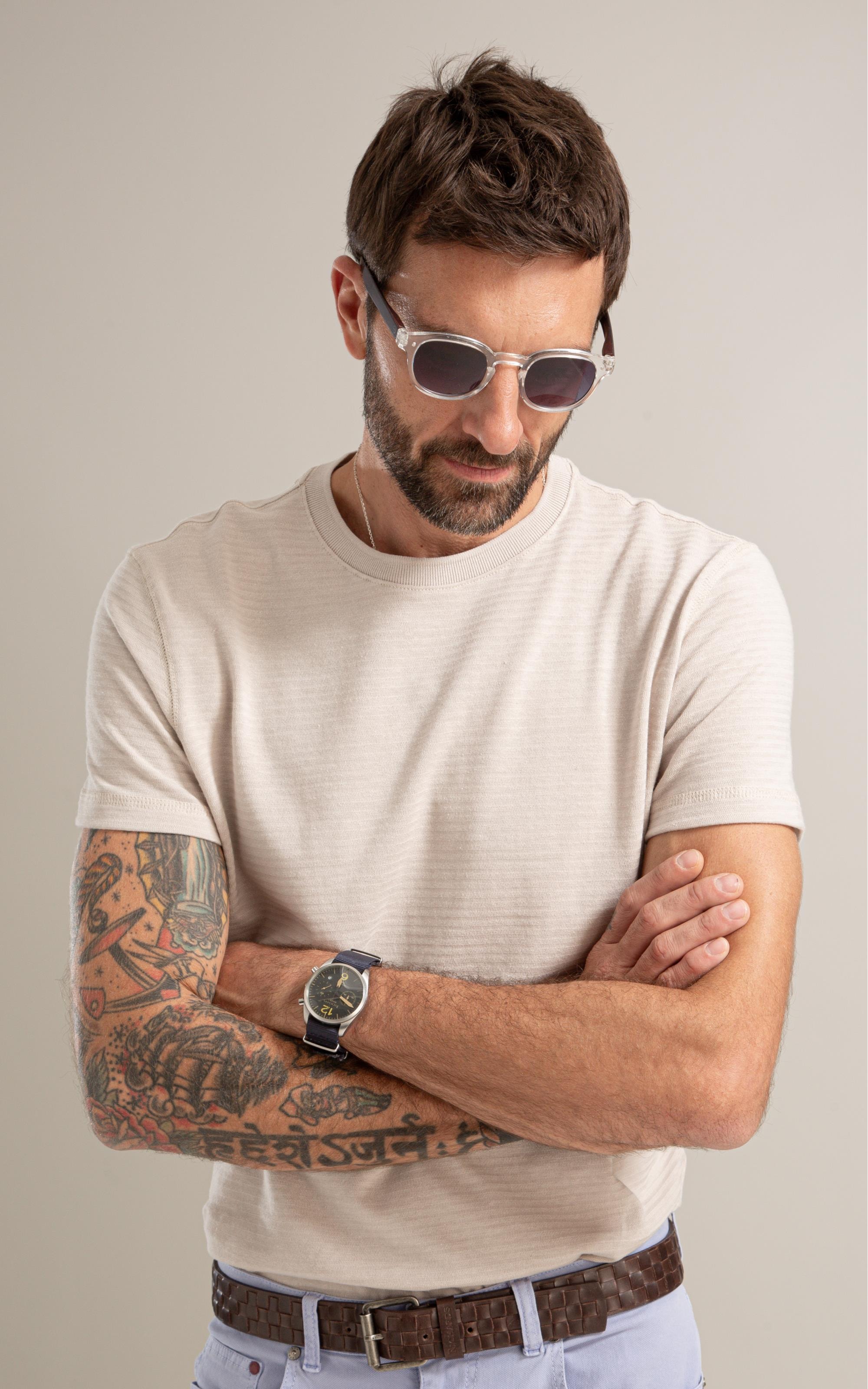 T-Shirt Tricot Snoop Bf Cinza