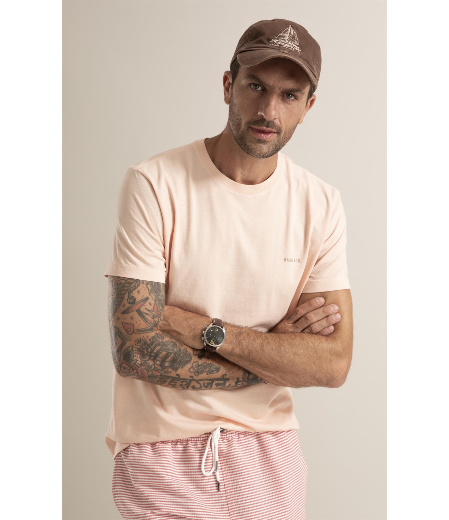 T-Shirt  Tropez Voiles Pessego