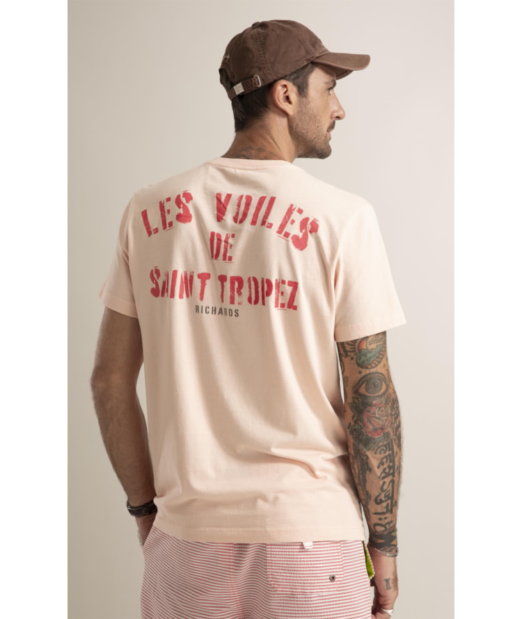 T-Shirt  Tropez Voiles Pessego