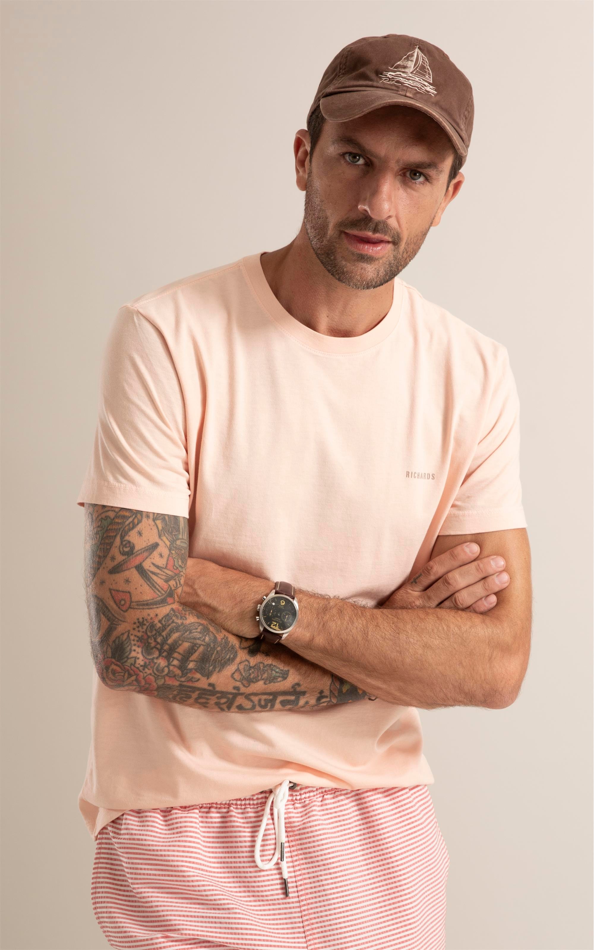 T-Shirt Tropez Voiles Pessego