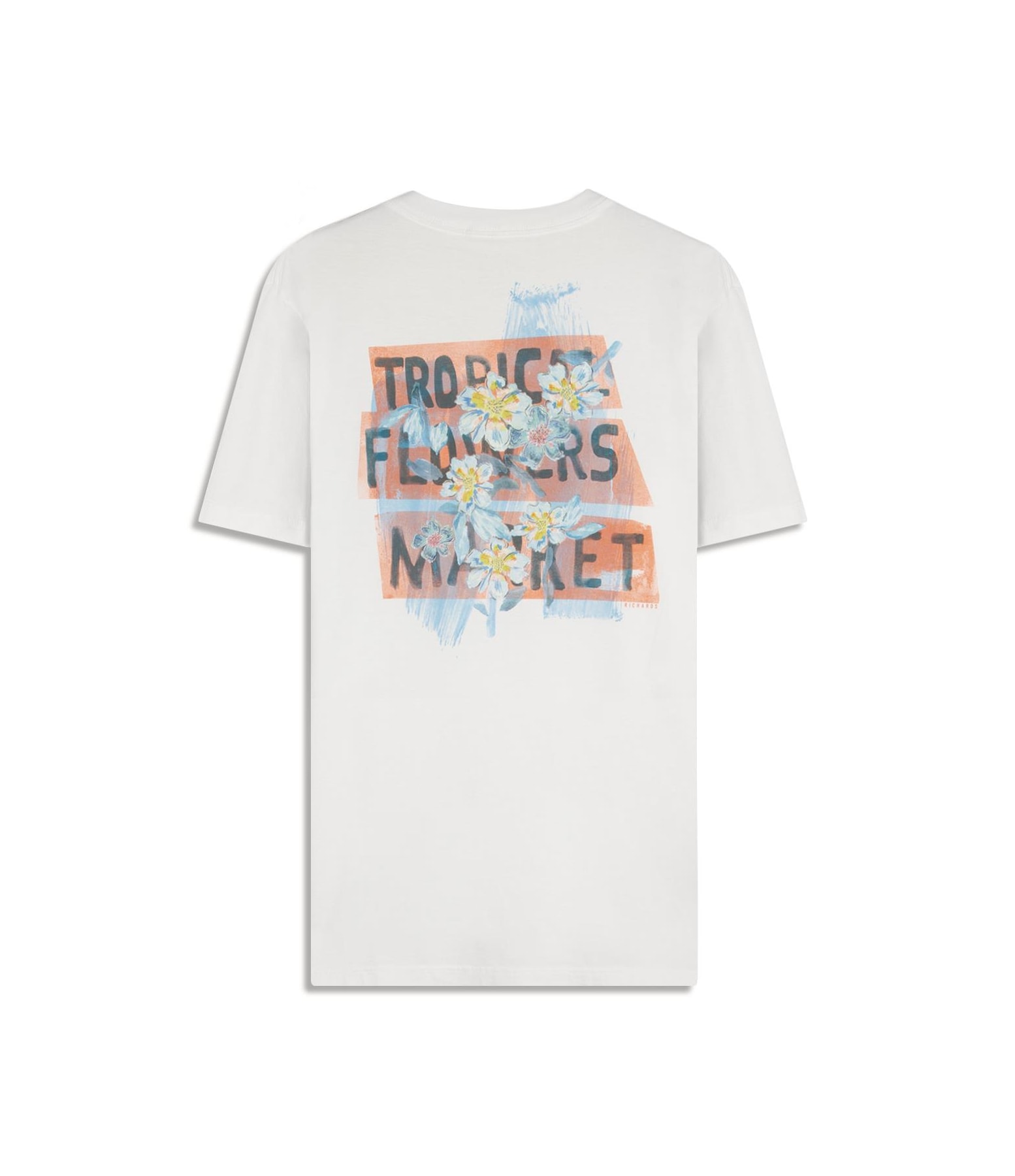 T-Shirt Tropical Market Mc Bf Branco