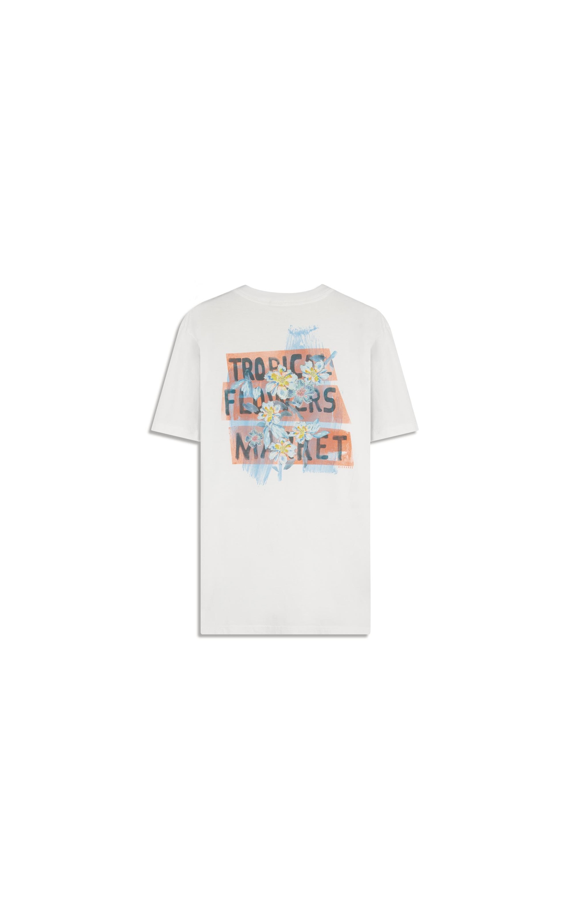 T-Shirt Tropical Market Mc Bf Branco
