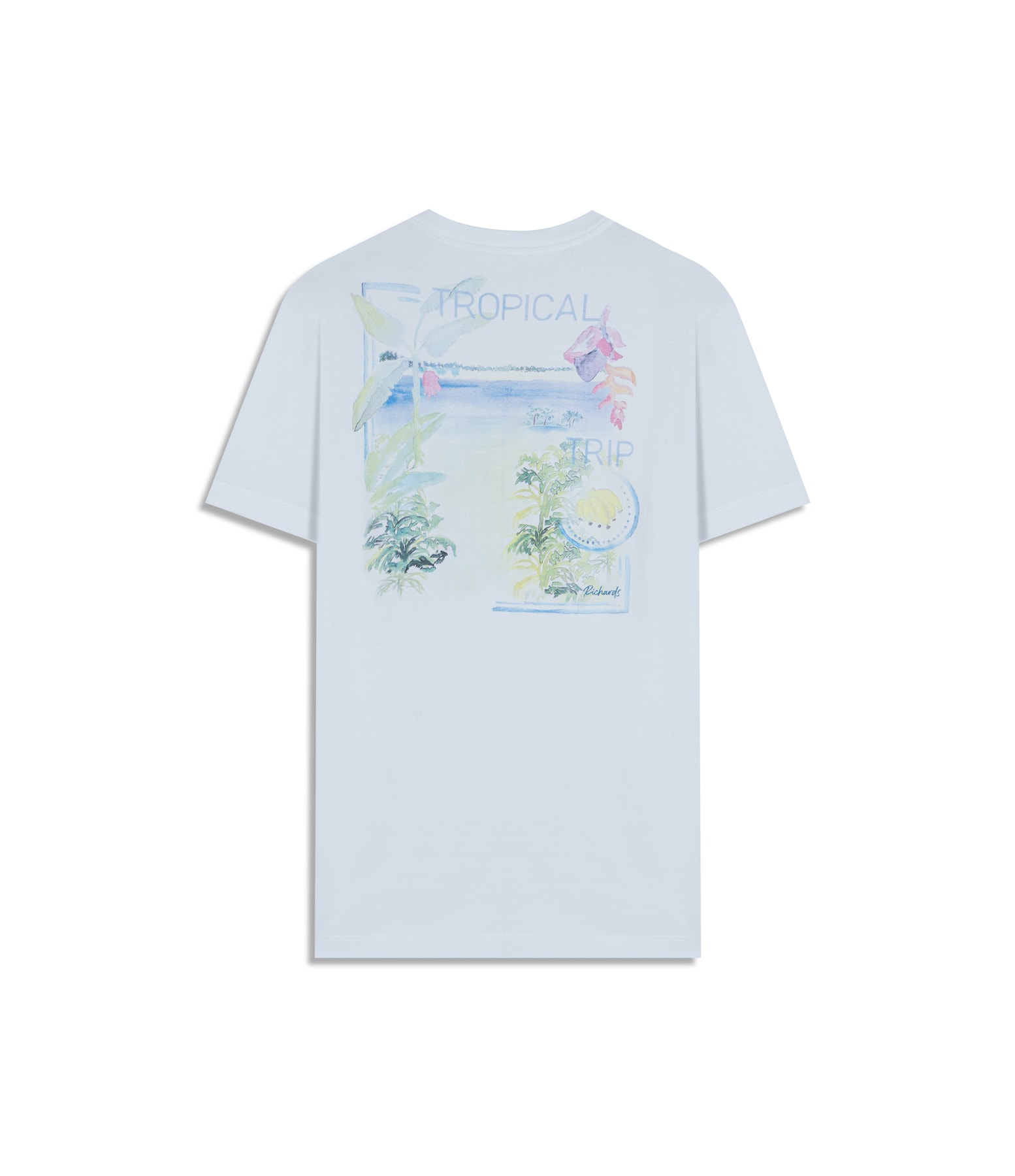 T-Shirt Tropical Trip Fd Bf Branco