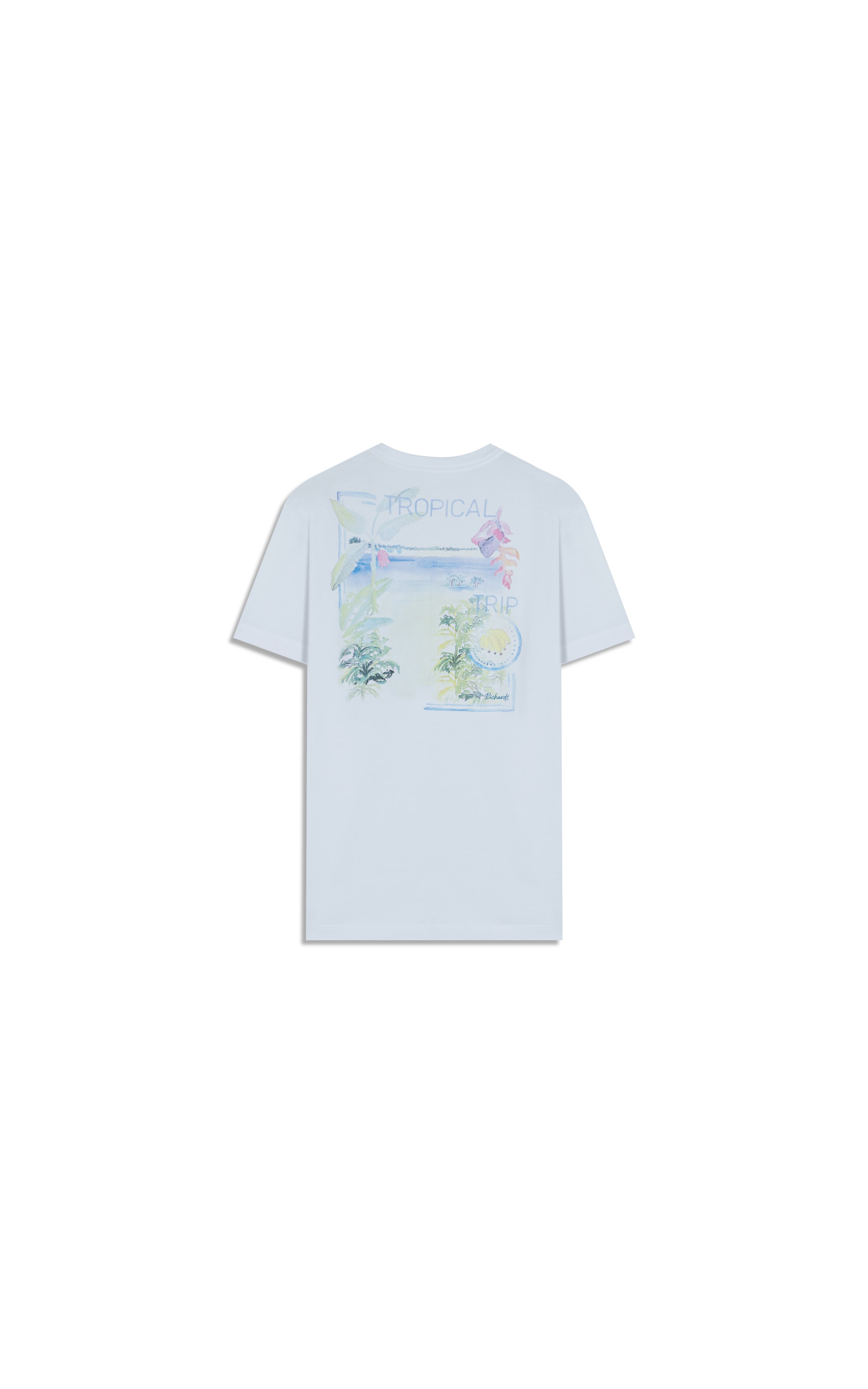 T-Shirt Tropical Trip Fd Bf Branco