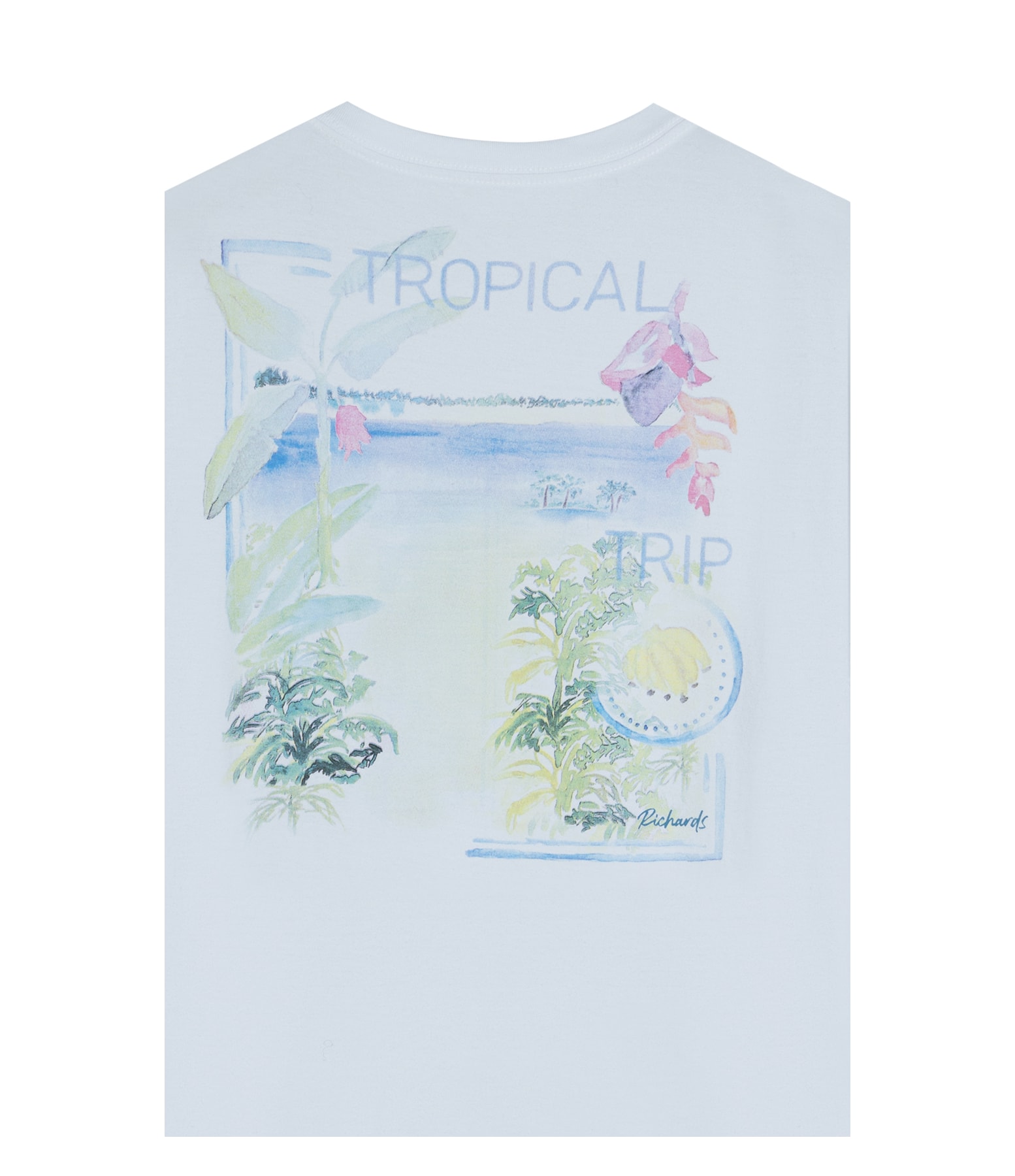 T-Shirt Tropical Trip Fd Bf Branco