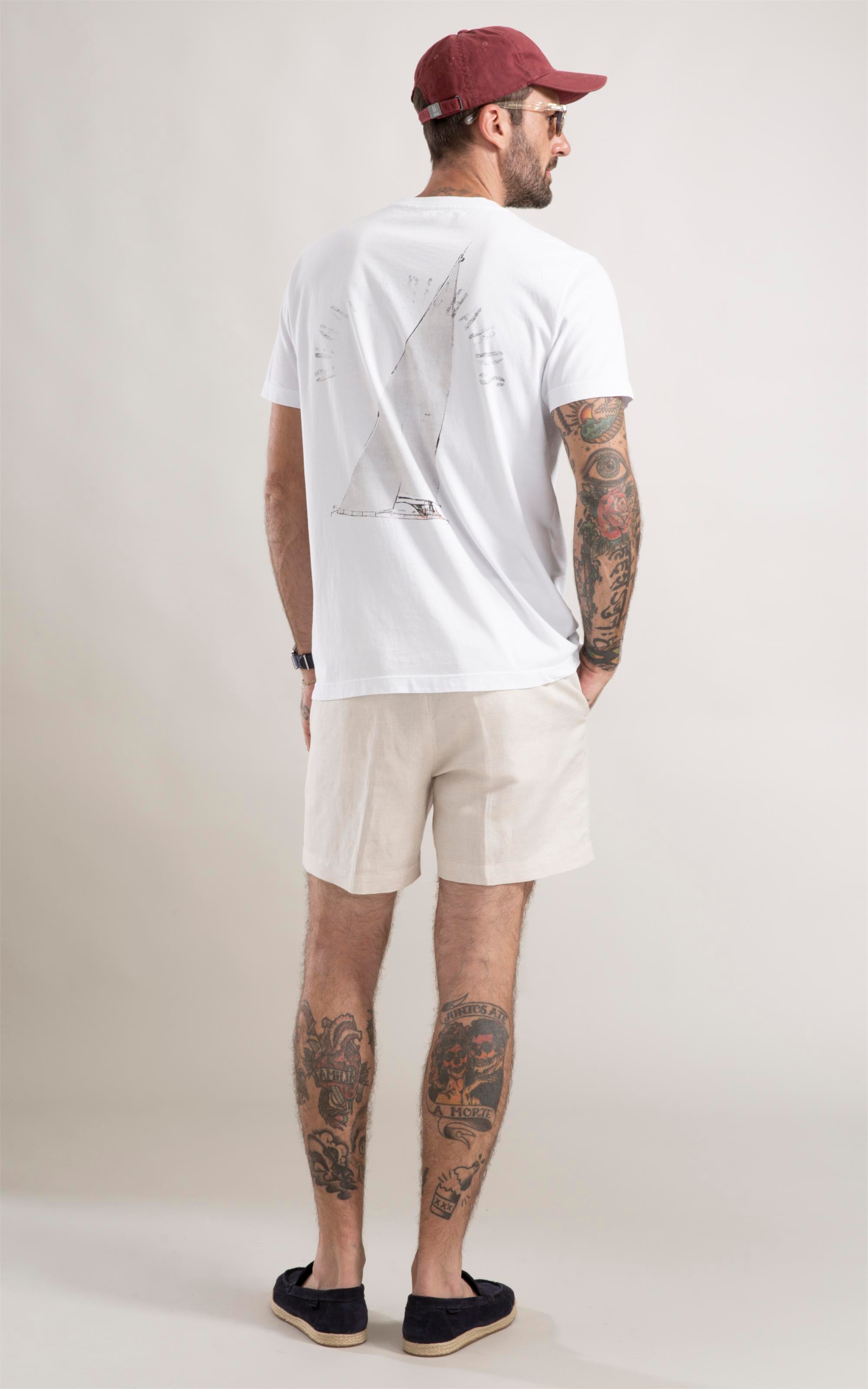 T-Shirt Vela Branco