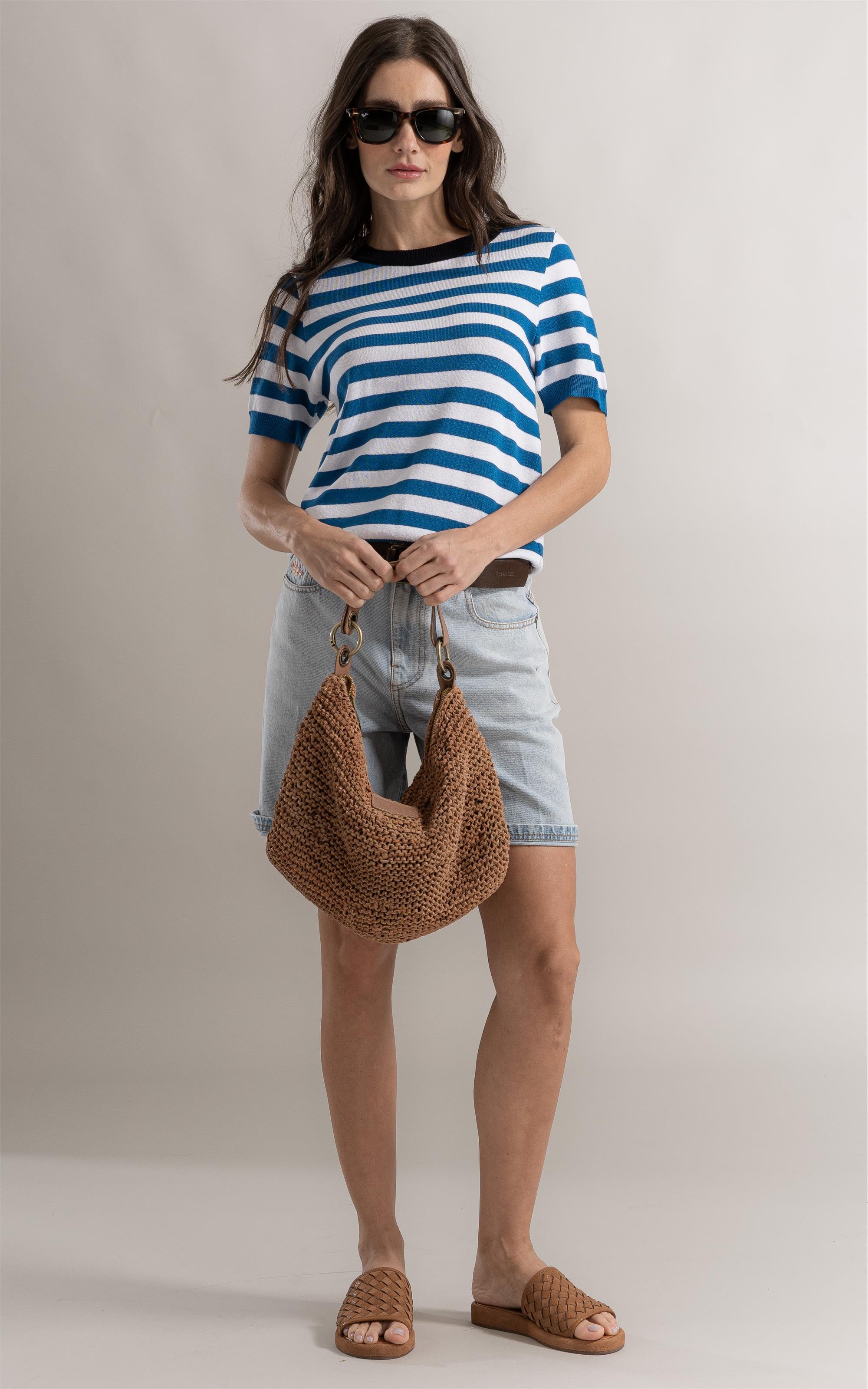 T-Shirt Vence Modal Royal