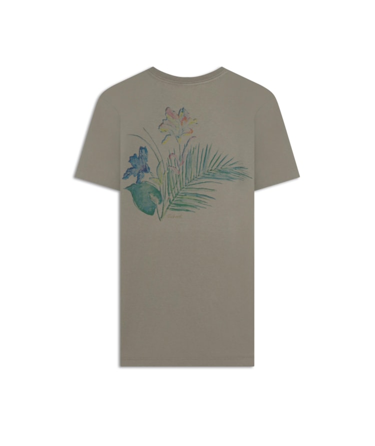 T-Shirt Vintage Flowers Gd Bf Pedra