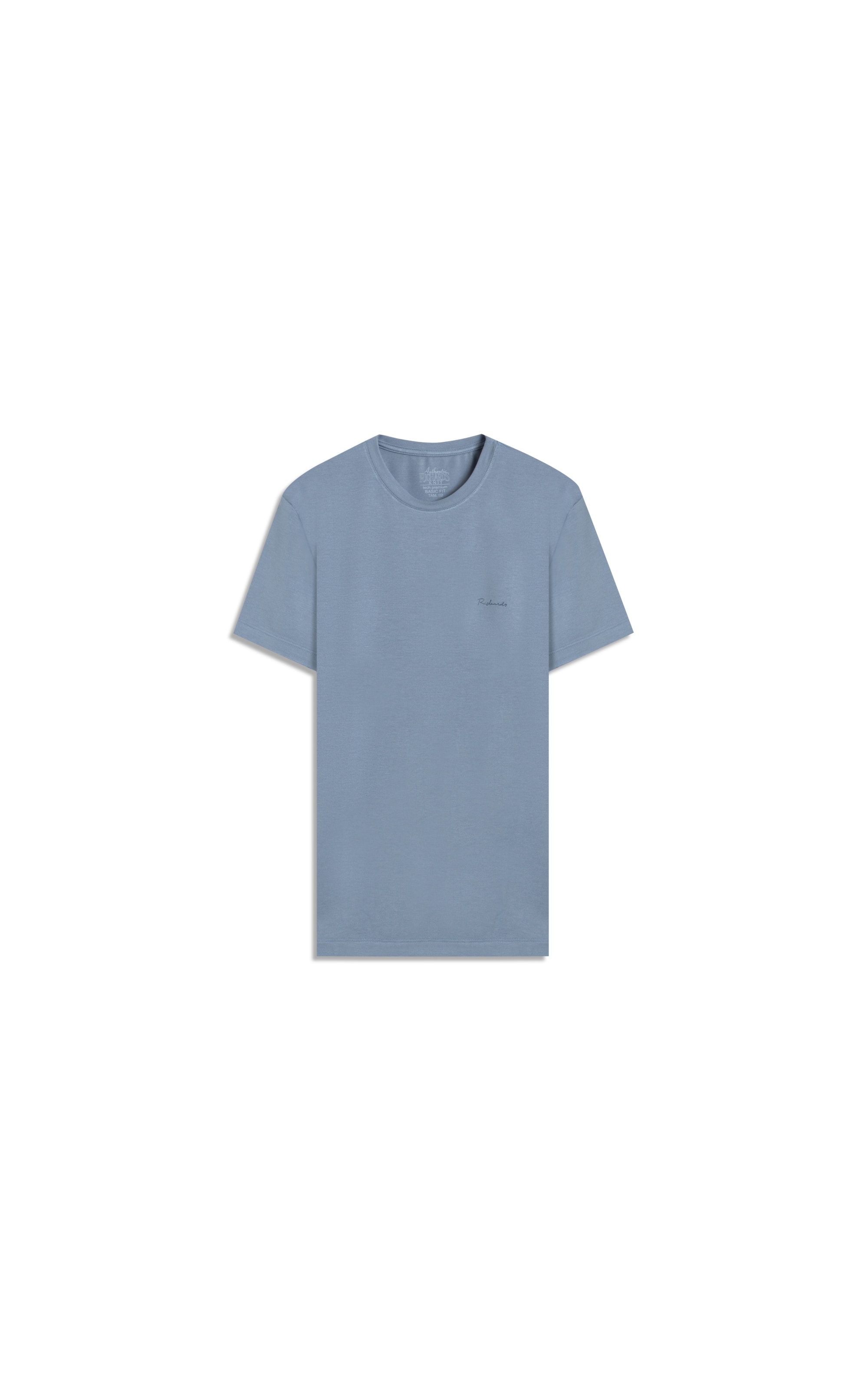 T-Shirt Visco Tech Mc Bf Azul Seco
