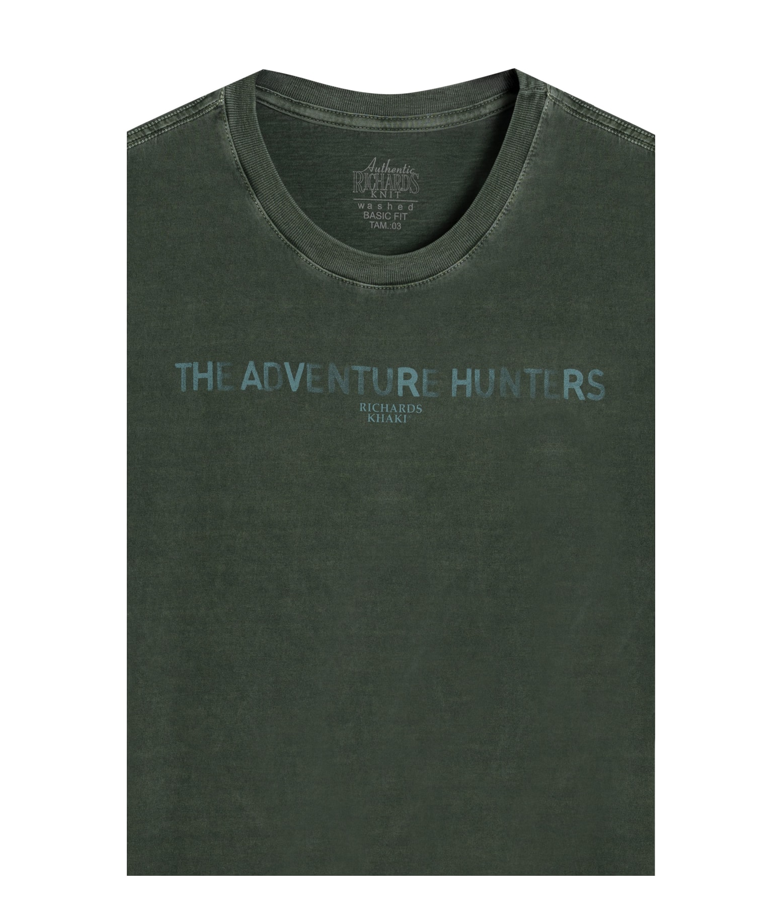T-Shirt Washed Adventure Hunters Floresta