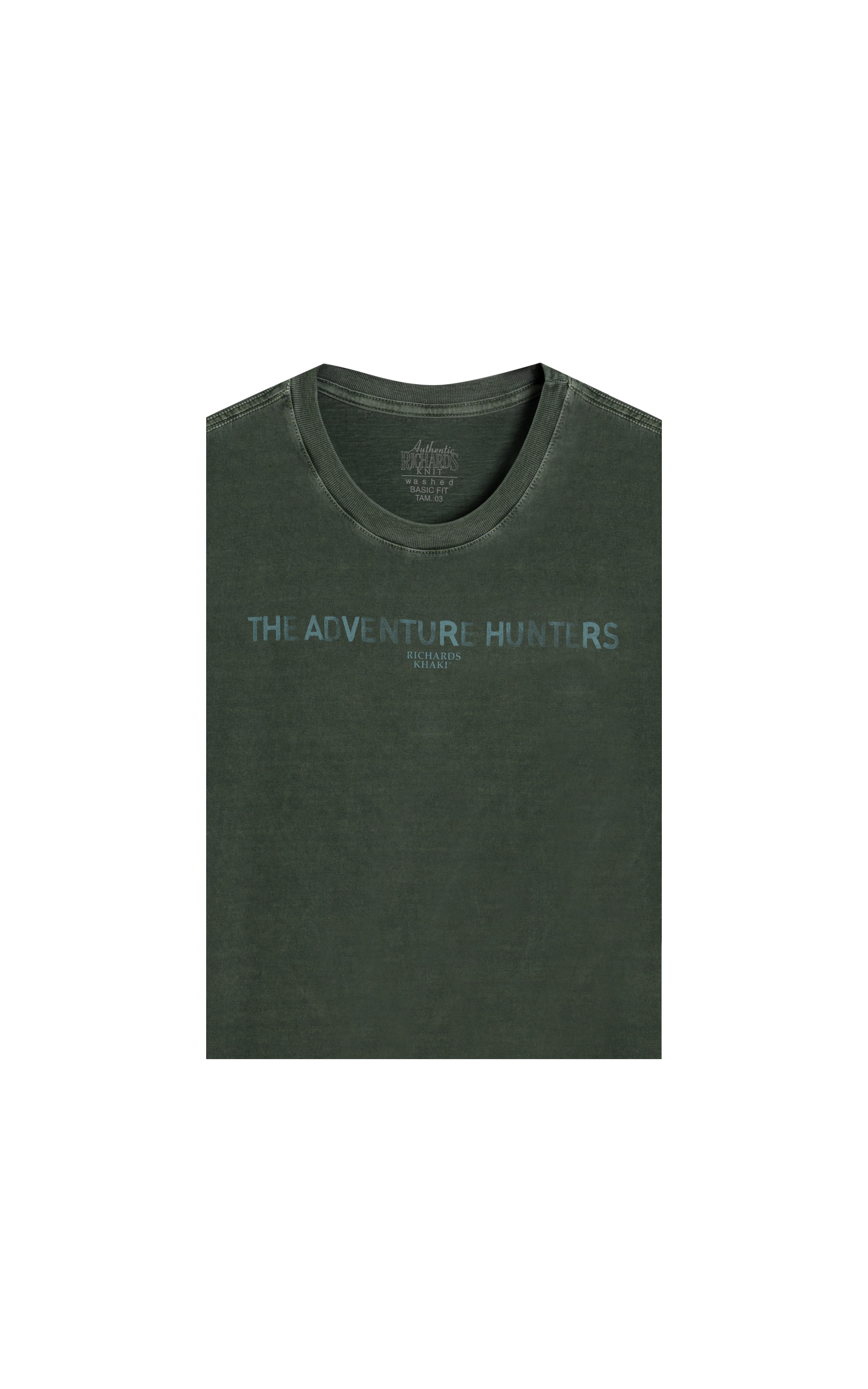 T-Shirt Washed Adventure Hunters Floresta