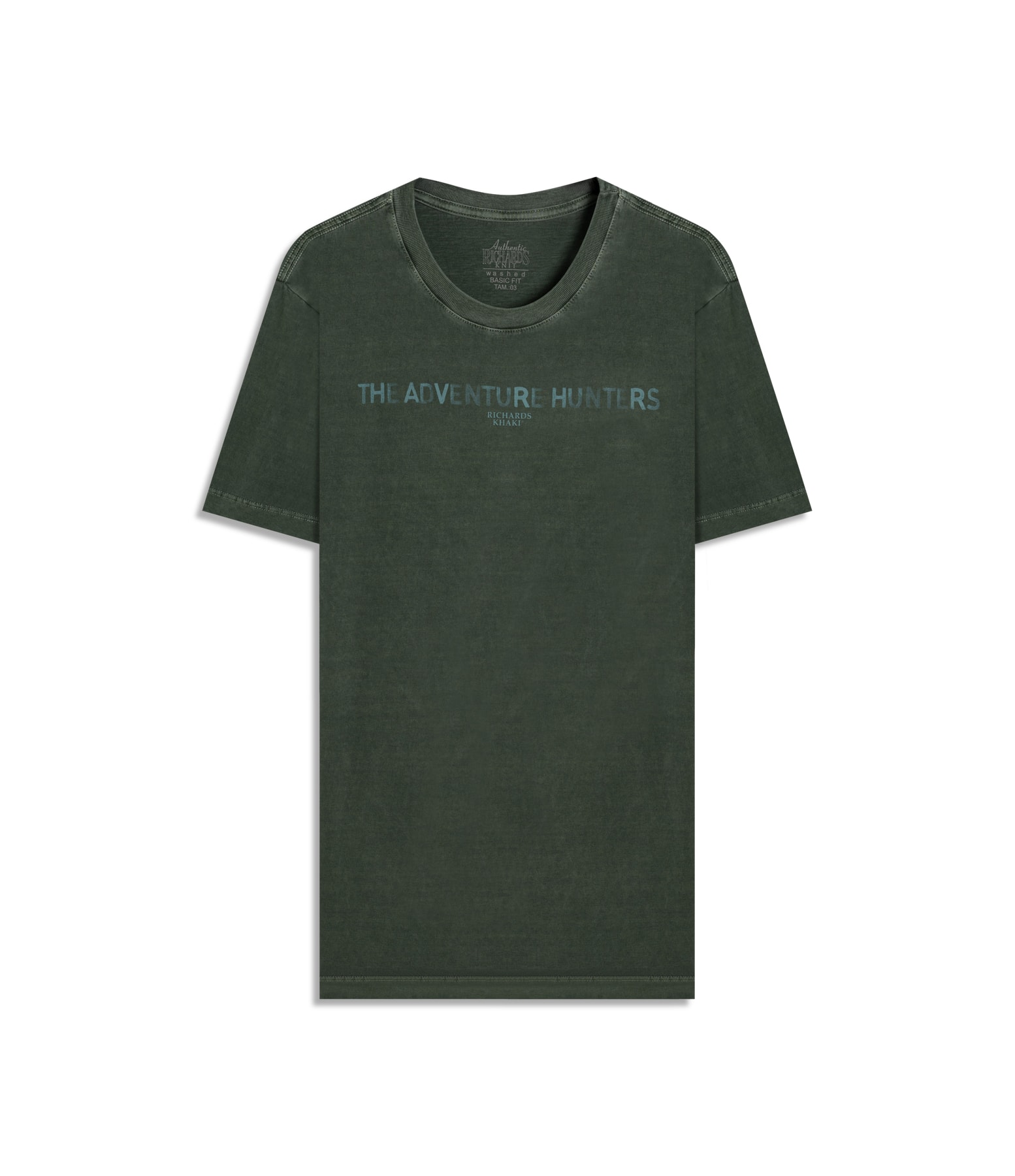 T-Shirt Washed Adventure Hunters Floresta