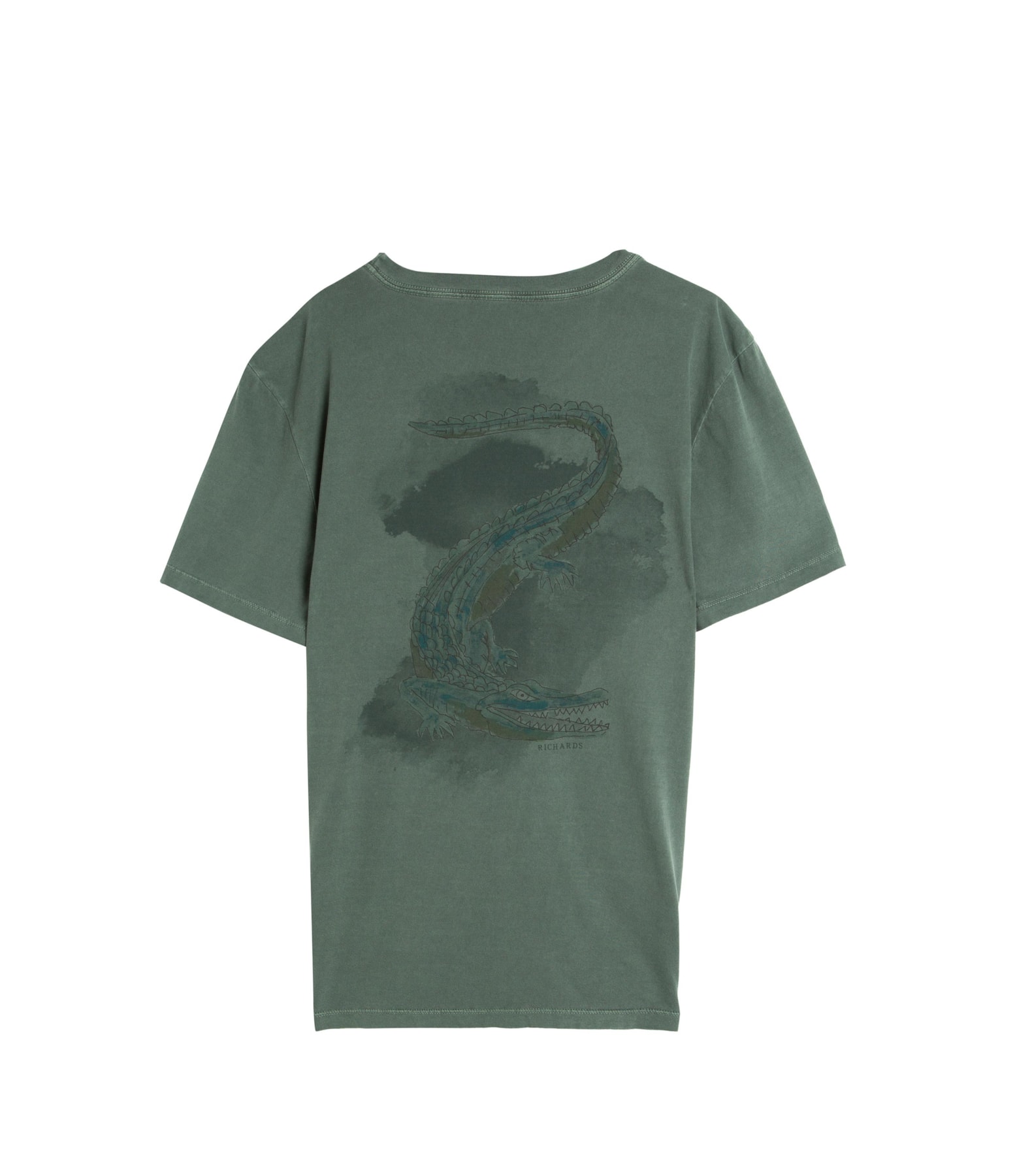 T-Shirt Washed Alligator Mc Floresta