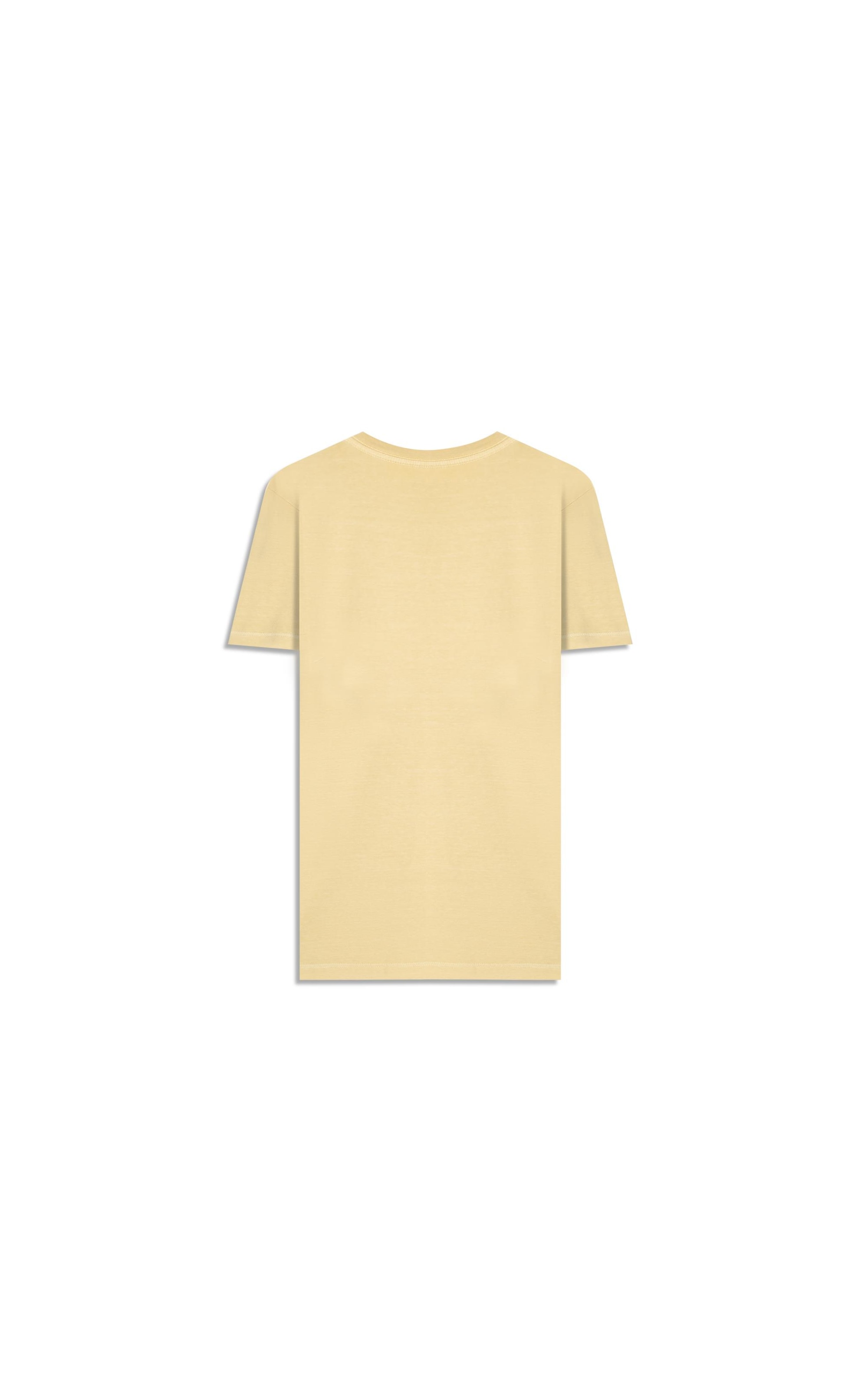 T-Shirt Washed Amarelo