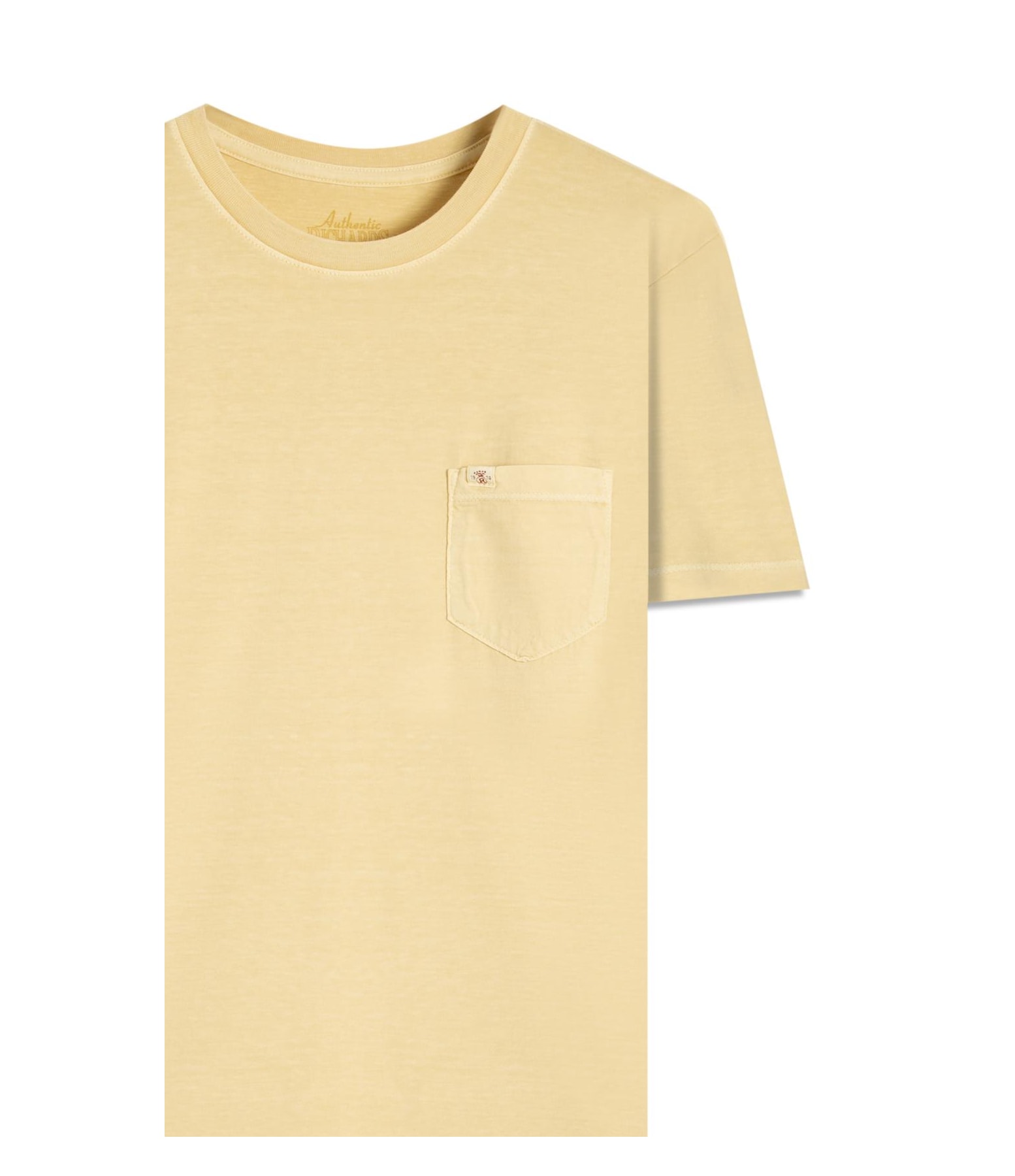 T-Shirt Washed Amarelo