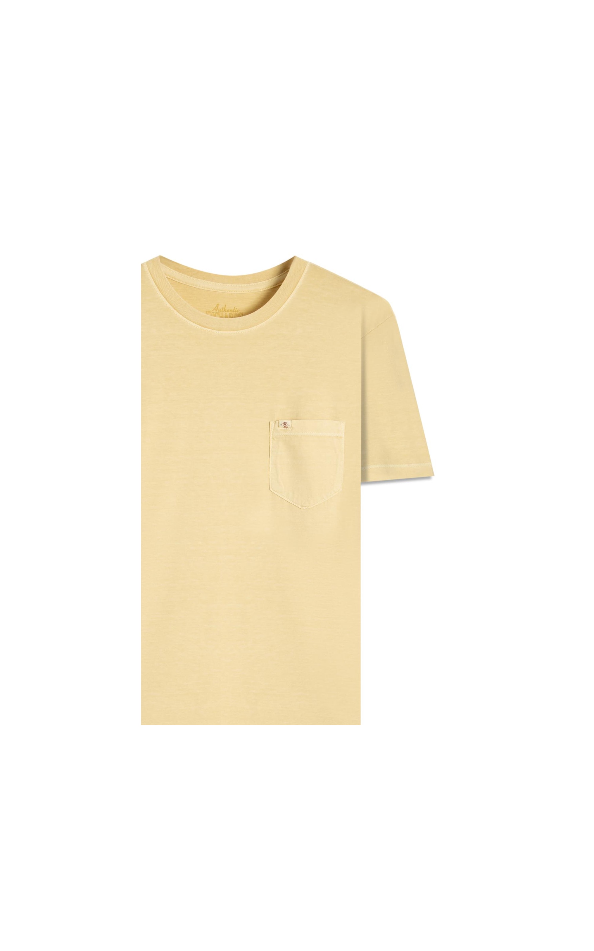 T-Shirt Washed Amarelo