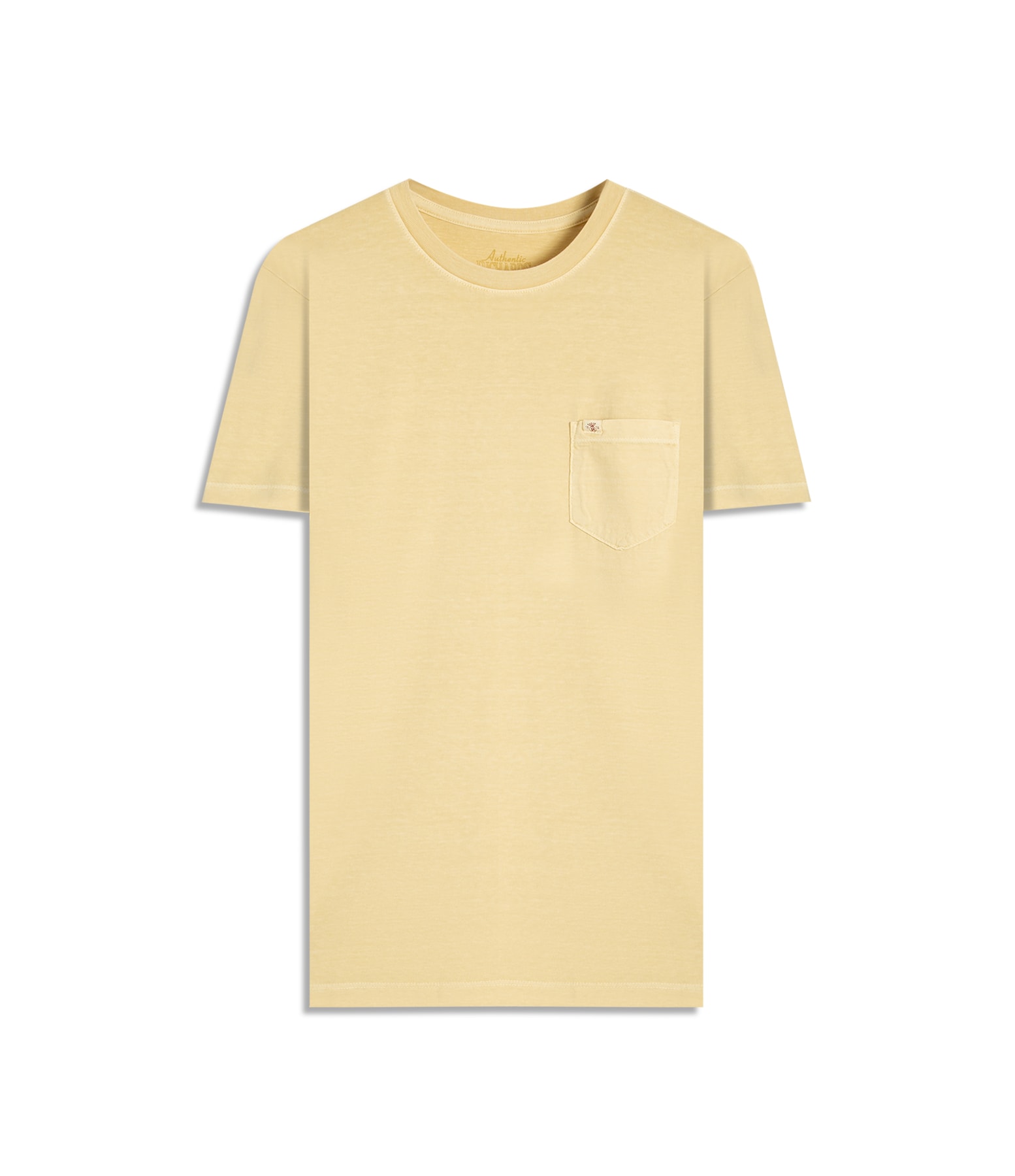 T-Shirt Washed Amarelo
