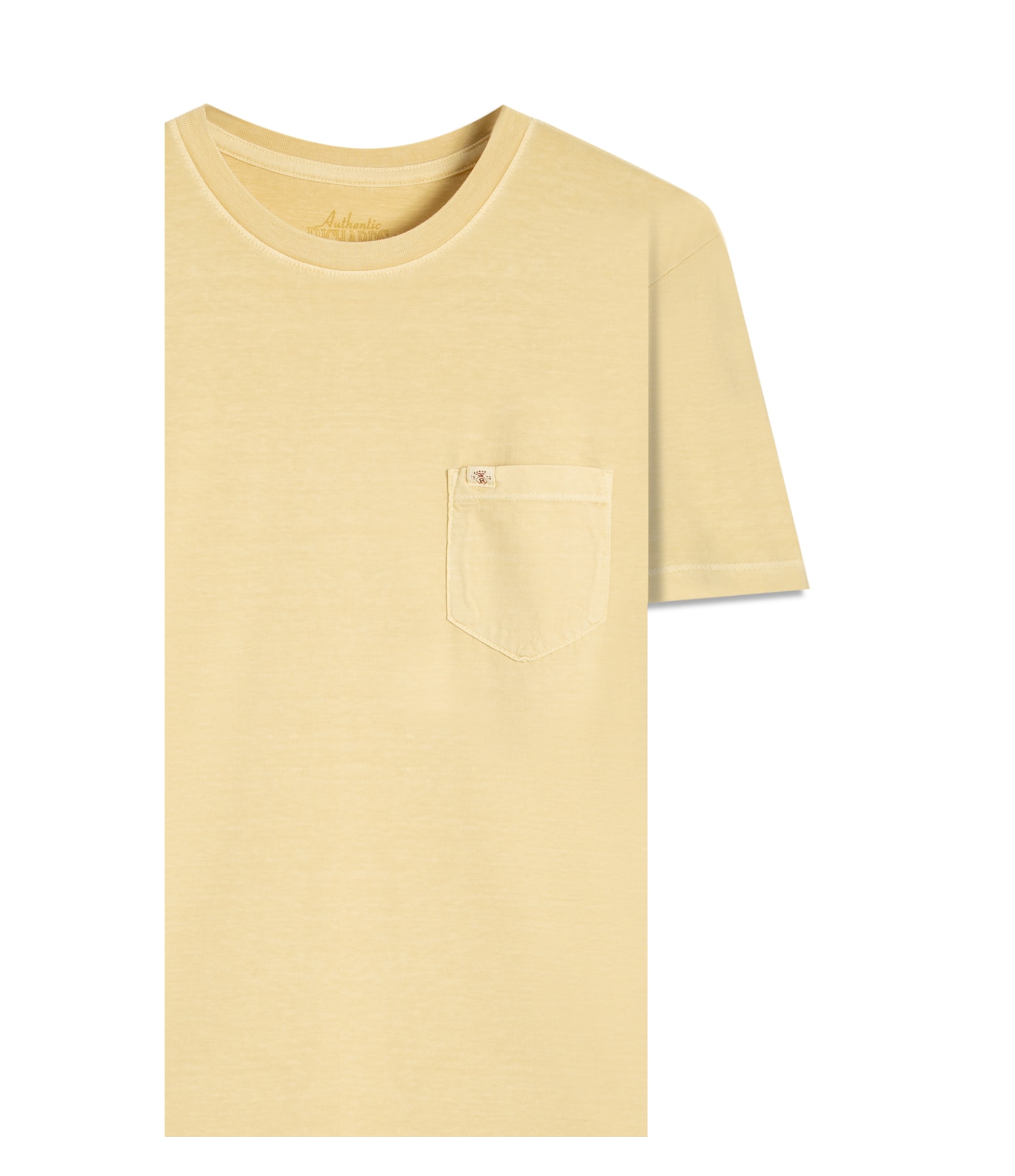 T-Shirt Washed Amarelo