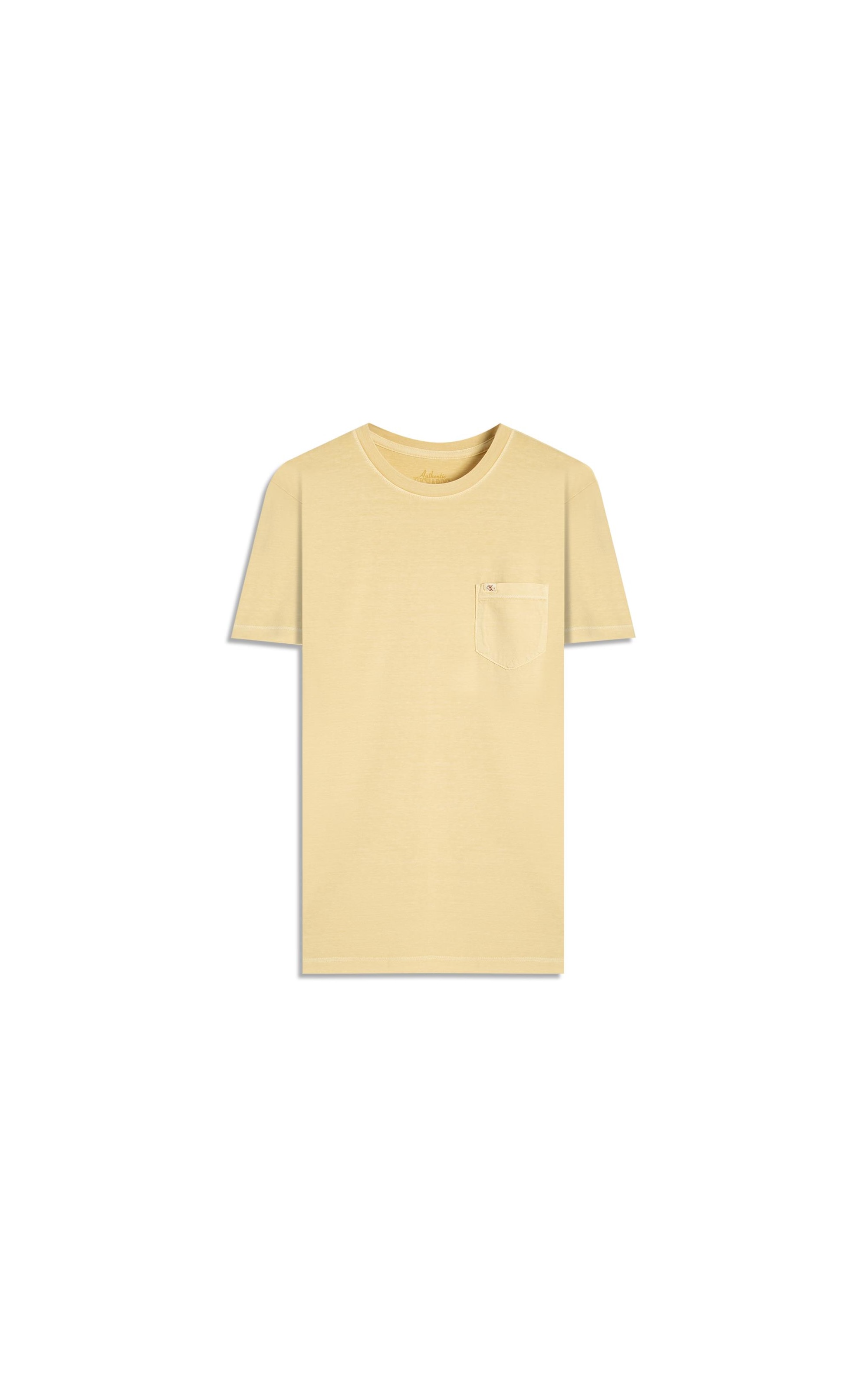 T-Shirt Washed Amarelo