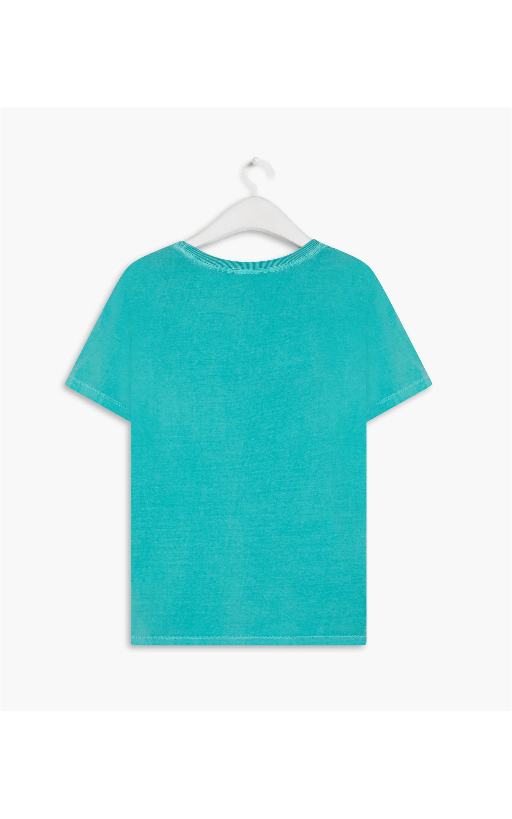 T-Shirt Washed Anchor Esmeralda