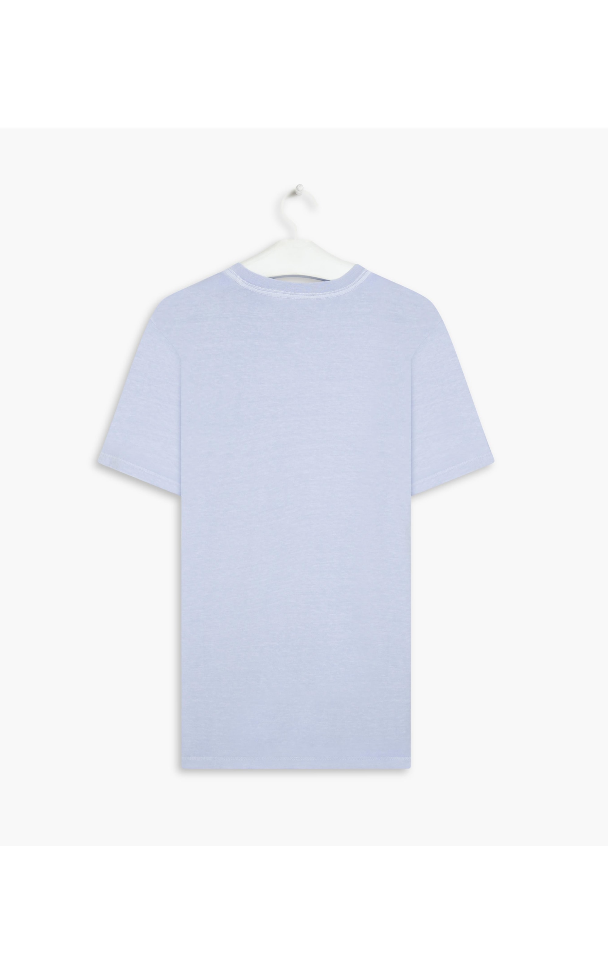 T-Shirt Washed Aquarela Azul Claro