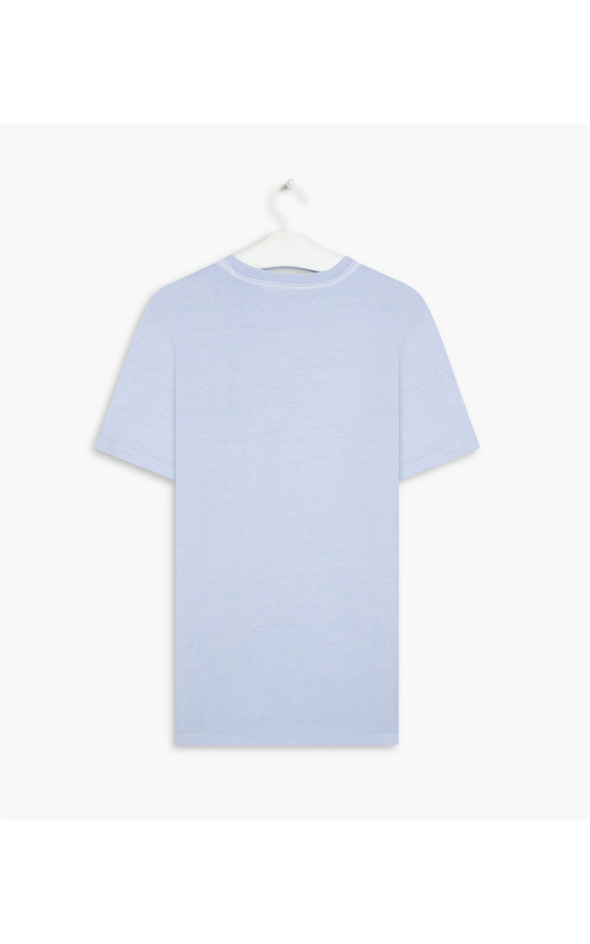 T-Shirt Washed Aquarela Azul Claro