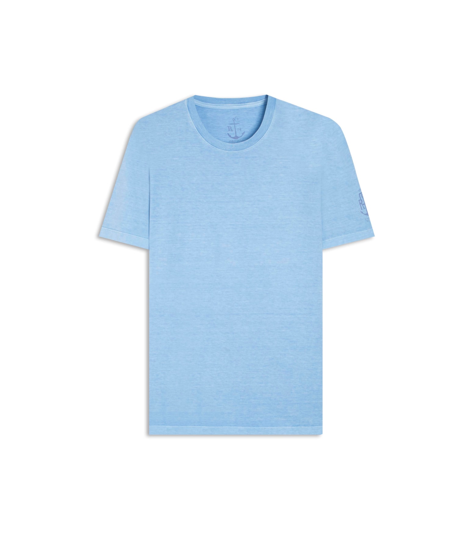 T-Shirt Washed Aquarela Azul Claro