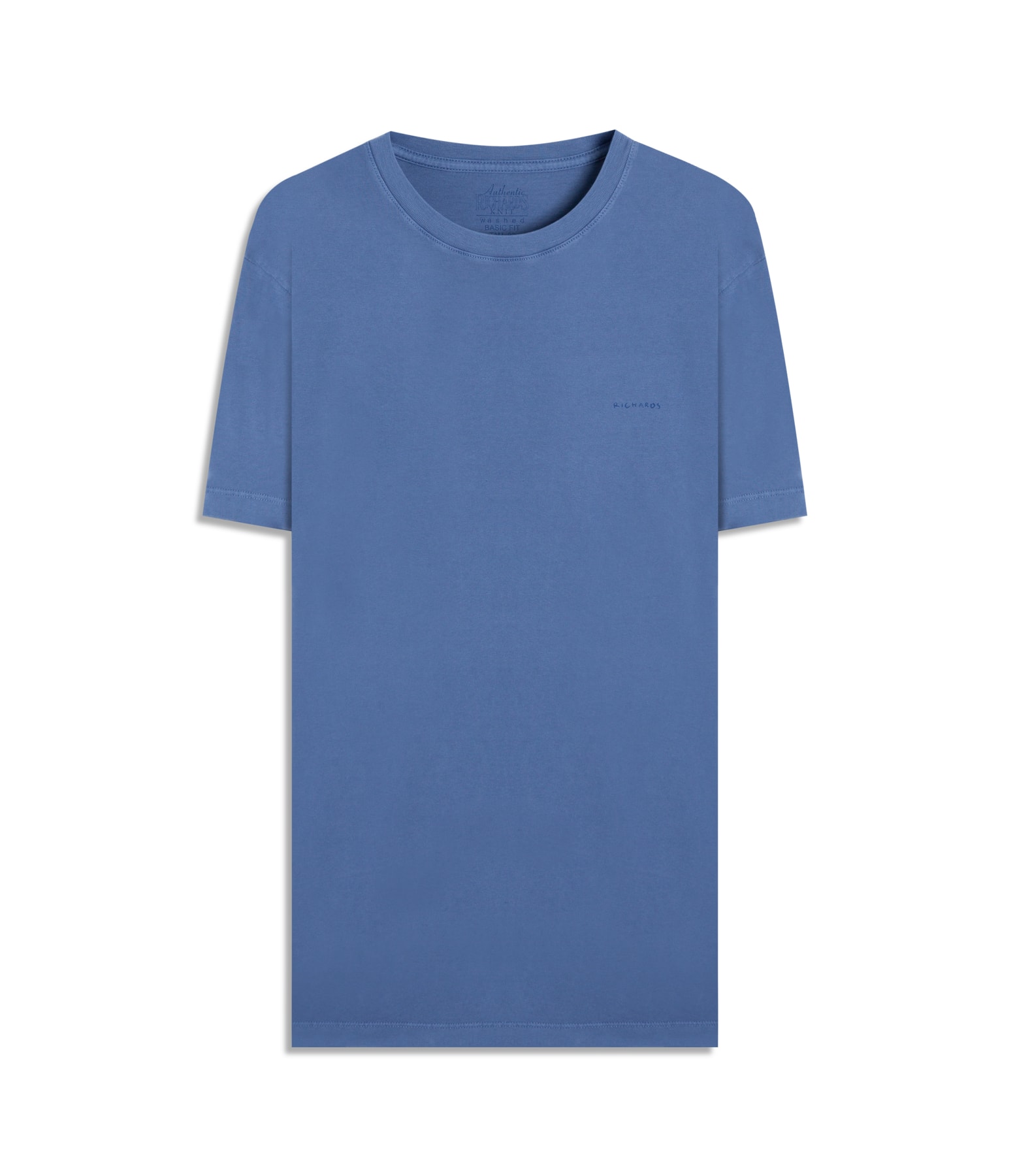 T-Shirt Washed Aquarela Azul Jeans