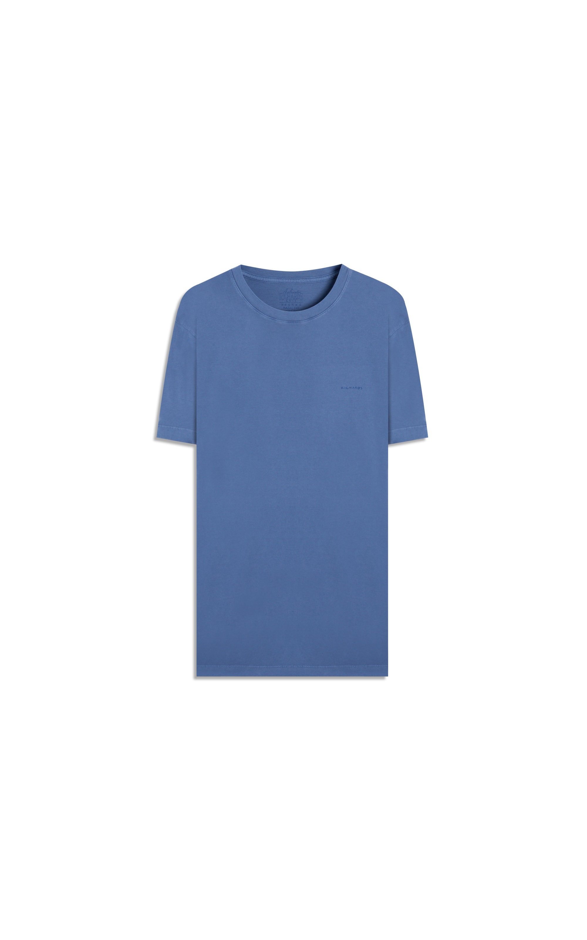 T-Shirt Washed Aquarela Azul Jeans
